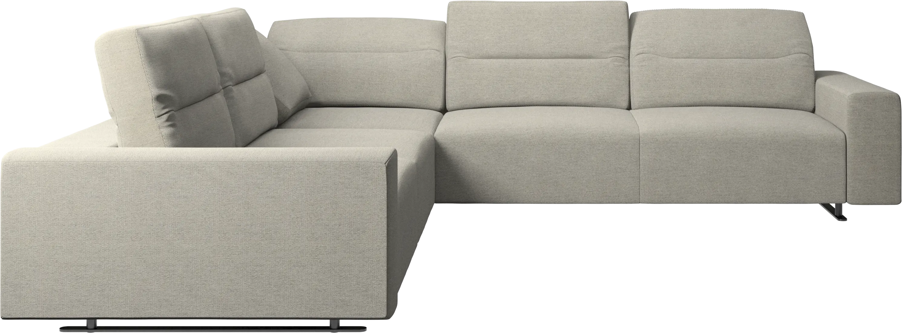 Hampton corner sofa with adjustable back