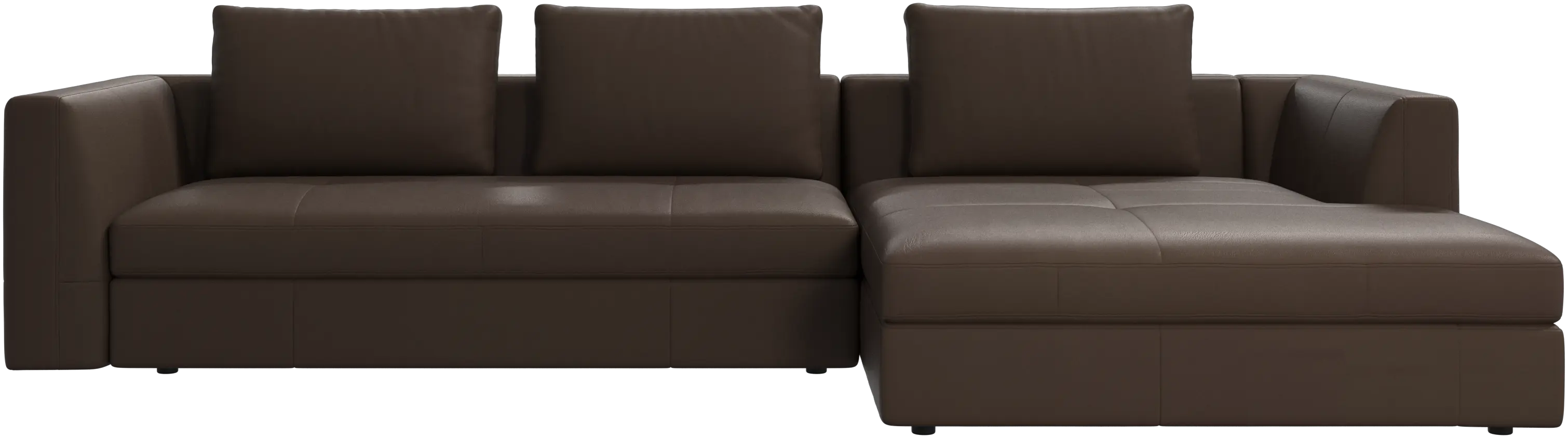 Bergamo sofa with resting unit