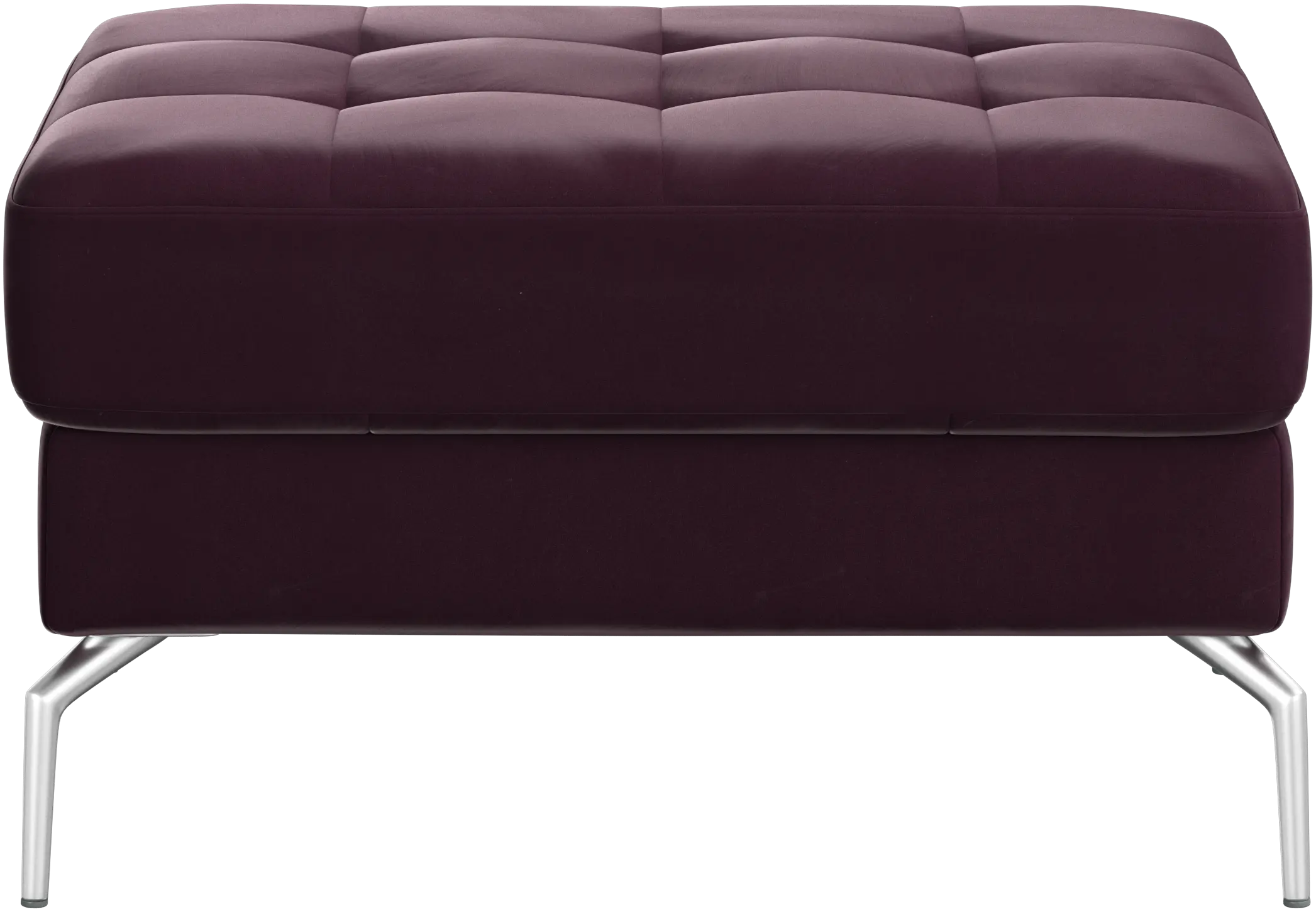 Osaka footstool, tufted seat