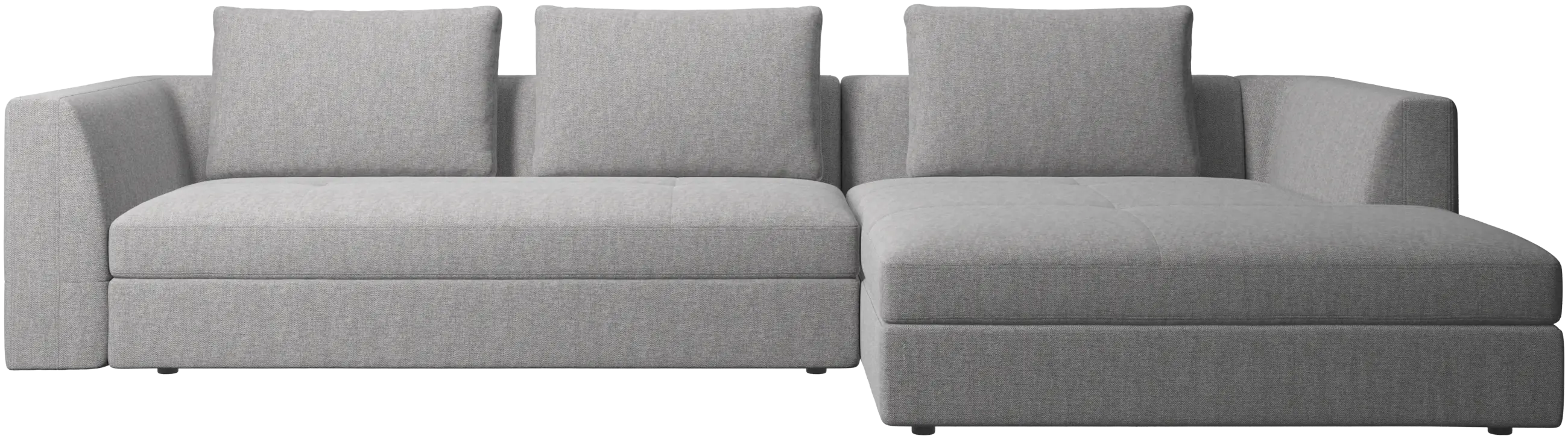 Bergamo sofa with resting unit