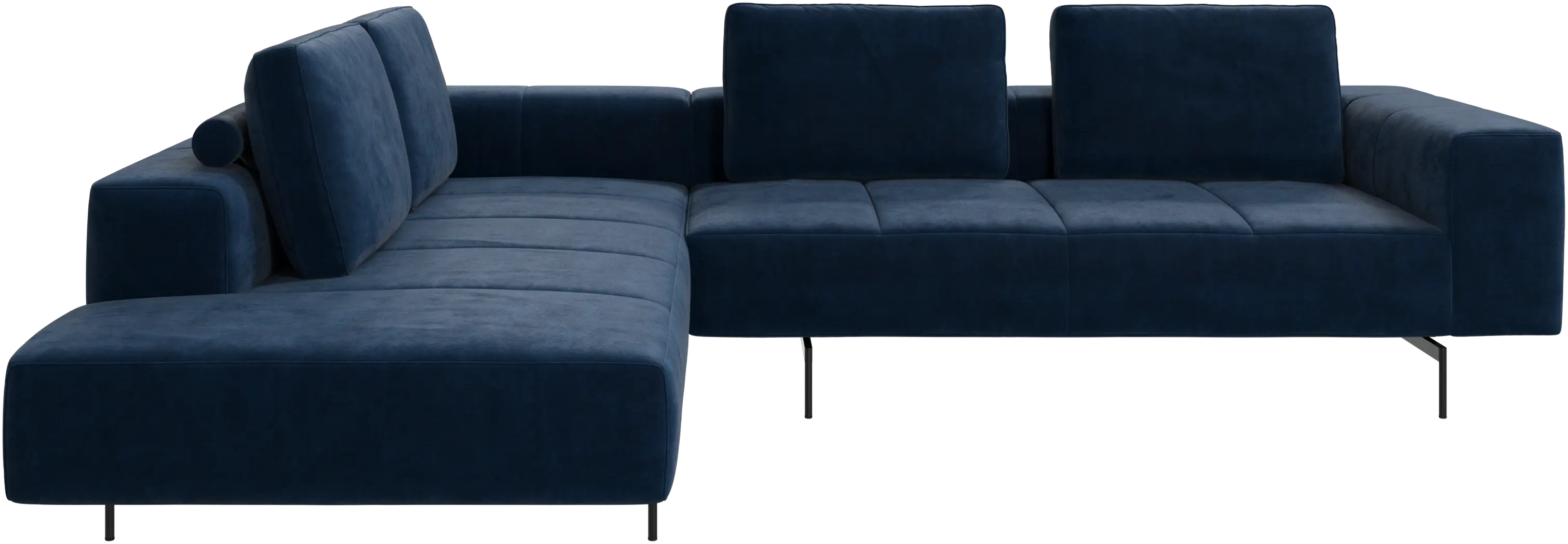Amsterdam corner sofa with lounging unit