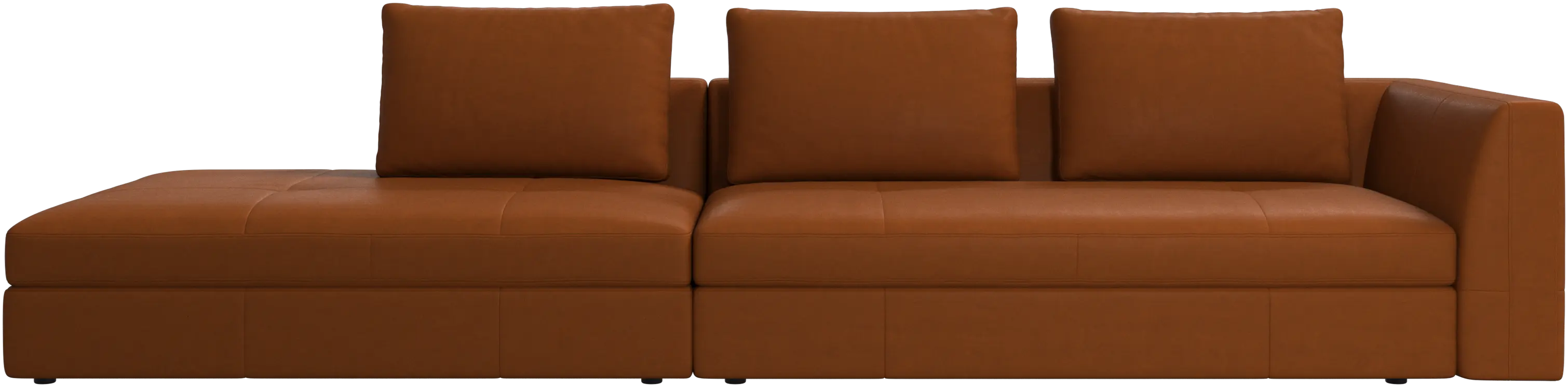 Bergamo sofa with lounging unit