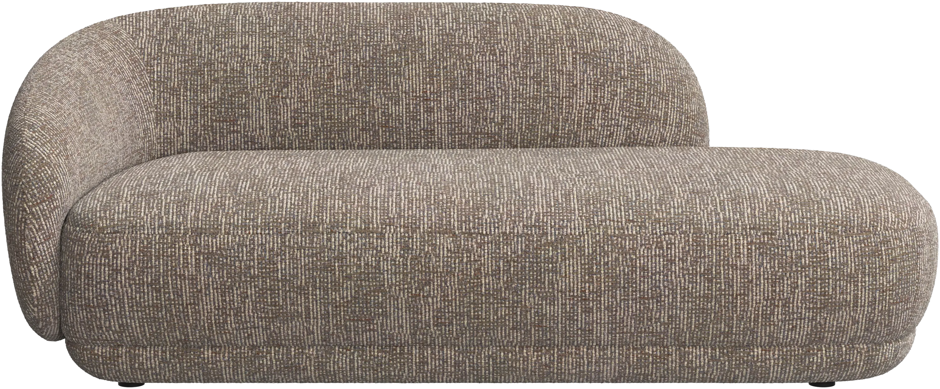 Bolzano, chaise longue sofa right