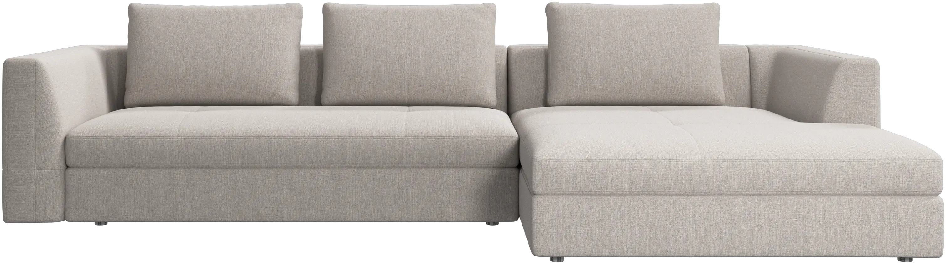 Bergamo sofa with resting unit