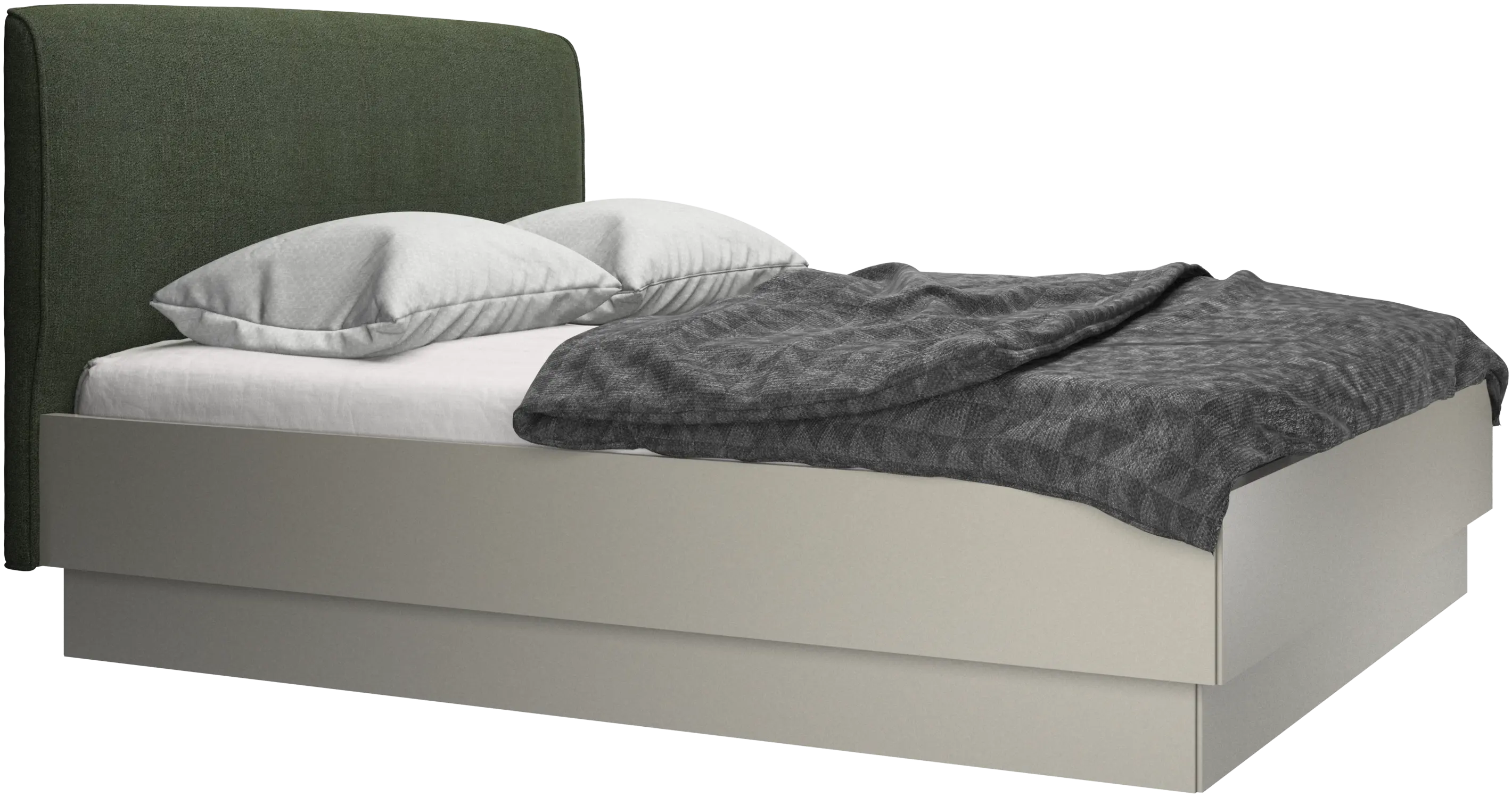 Houston, cama tapizada con almacenamiento