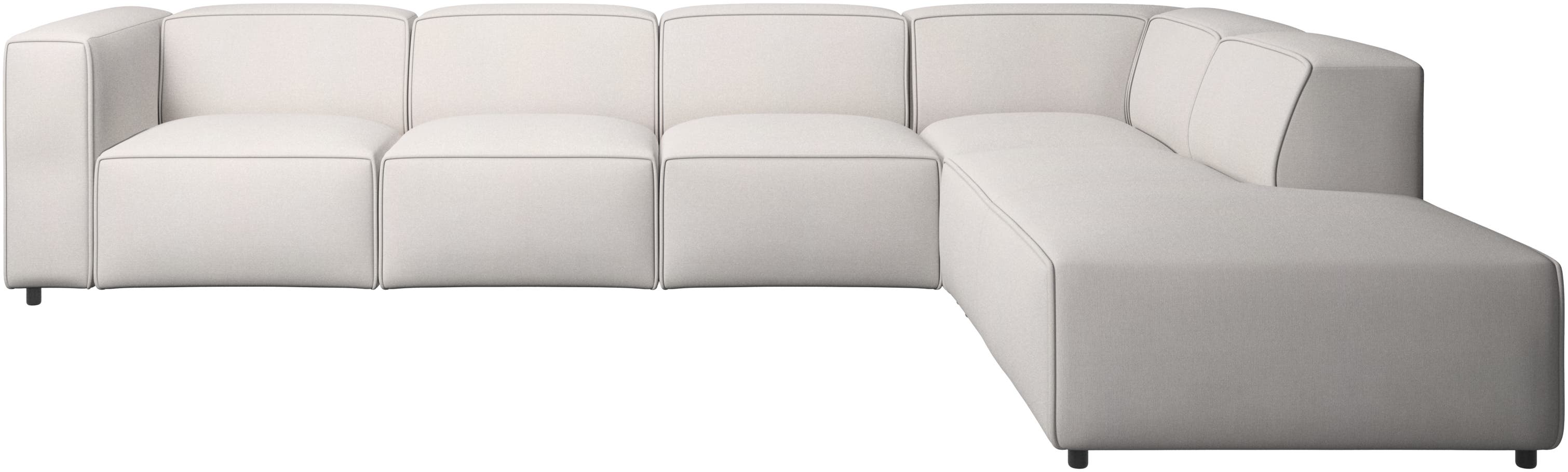 Sofa narożna Carmo z modułem wypoczynkowym