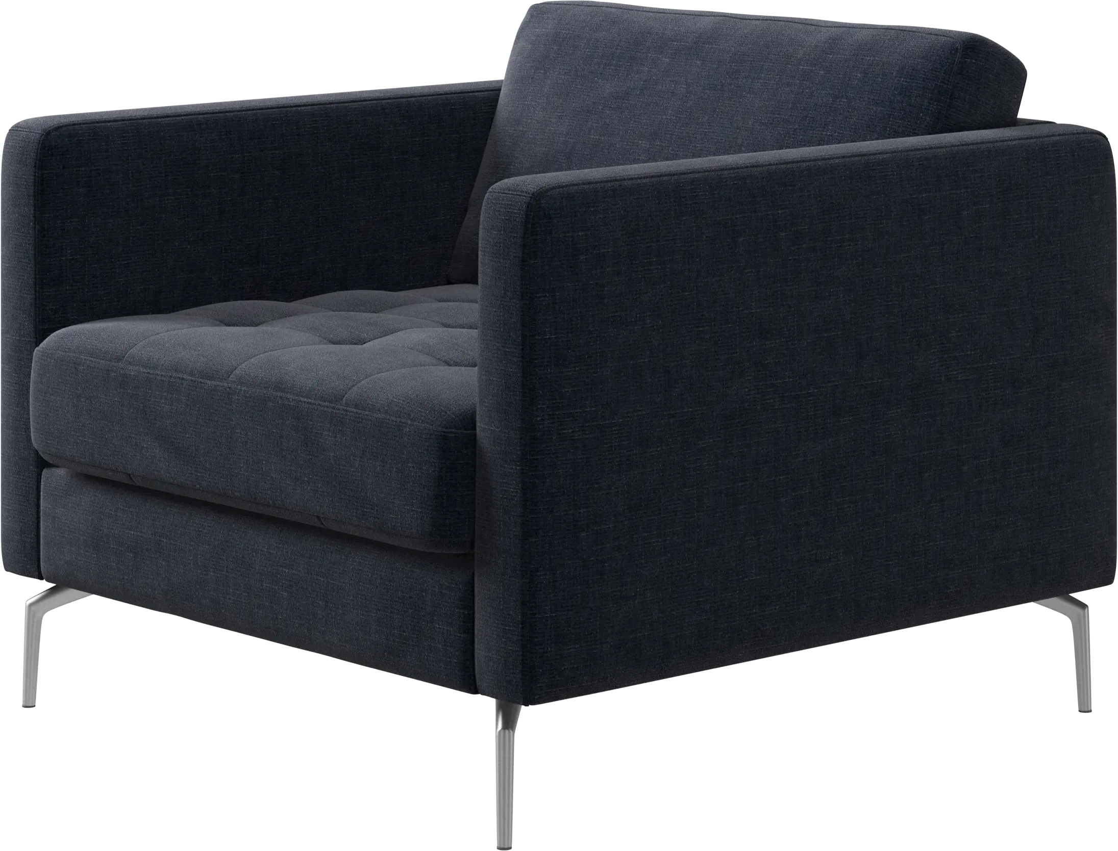 Osaka chair, tufted seat