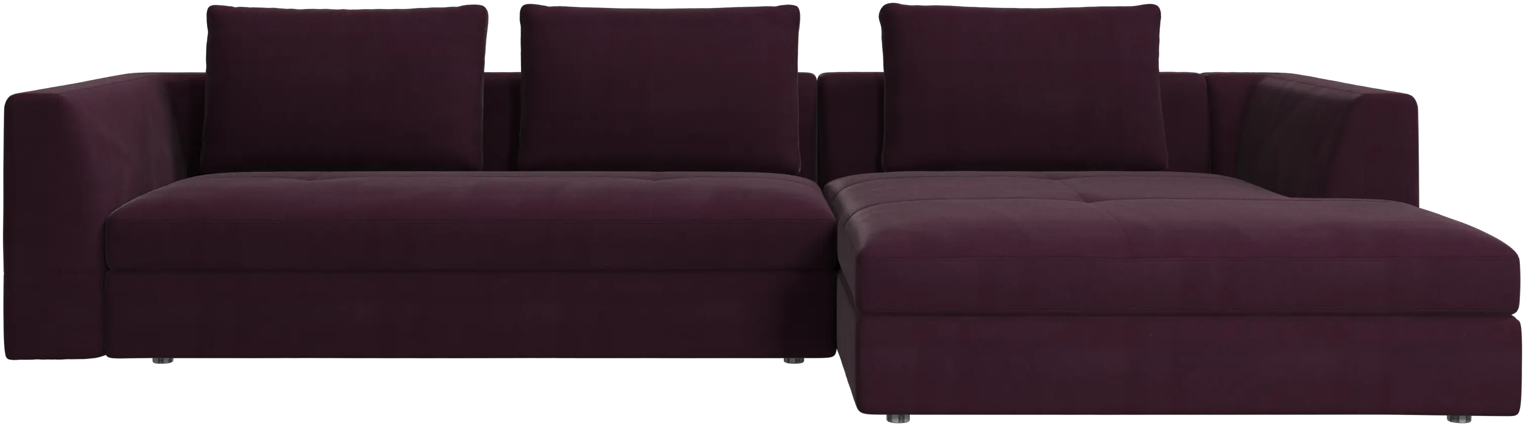 Bergamo sofa with resting unit