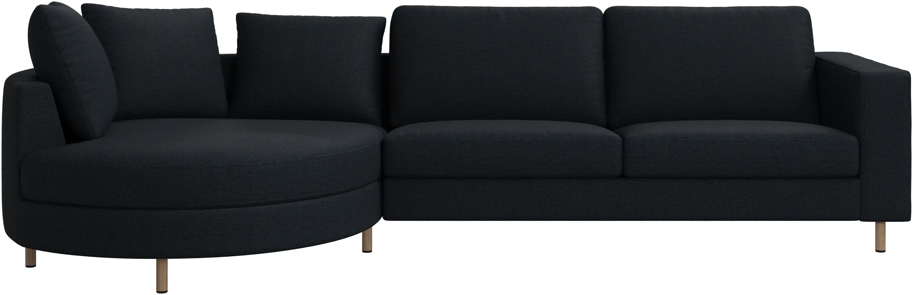Indivi sofa with chaise longue left