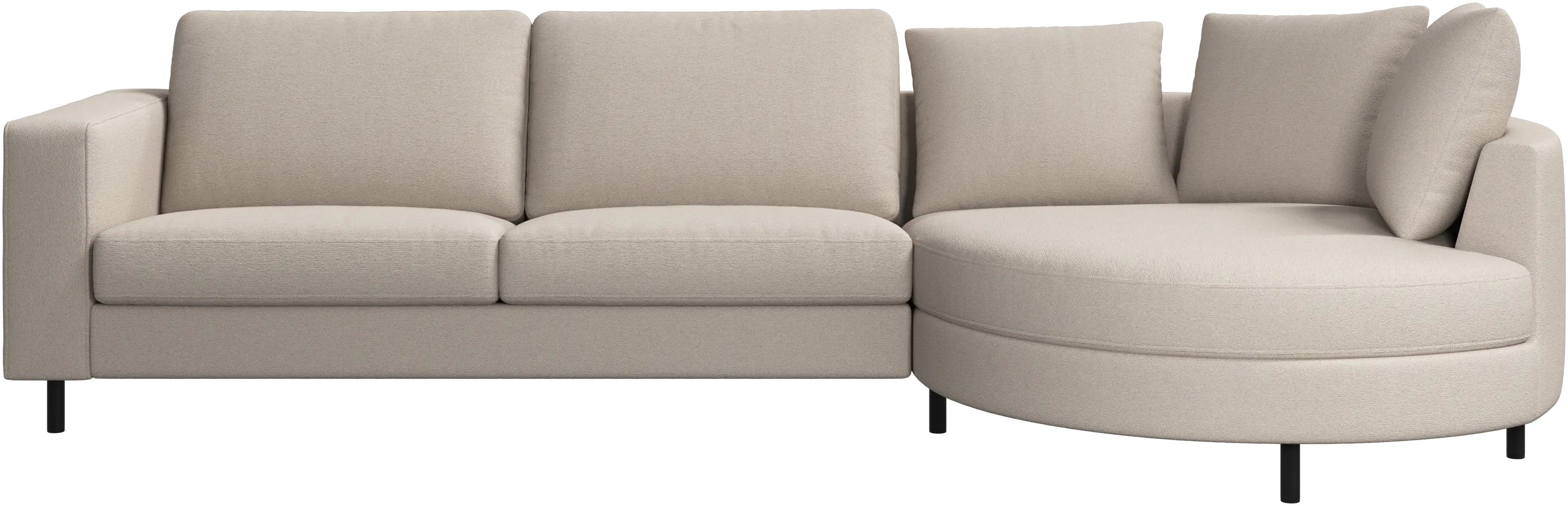 Indivi sofa with chaise longue right