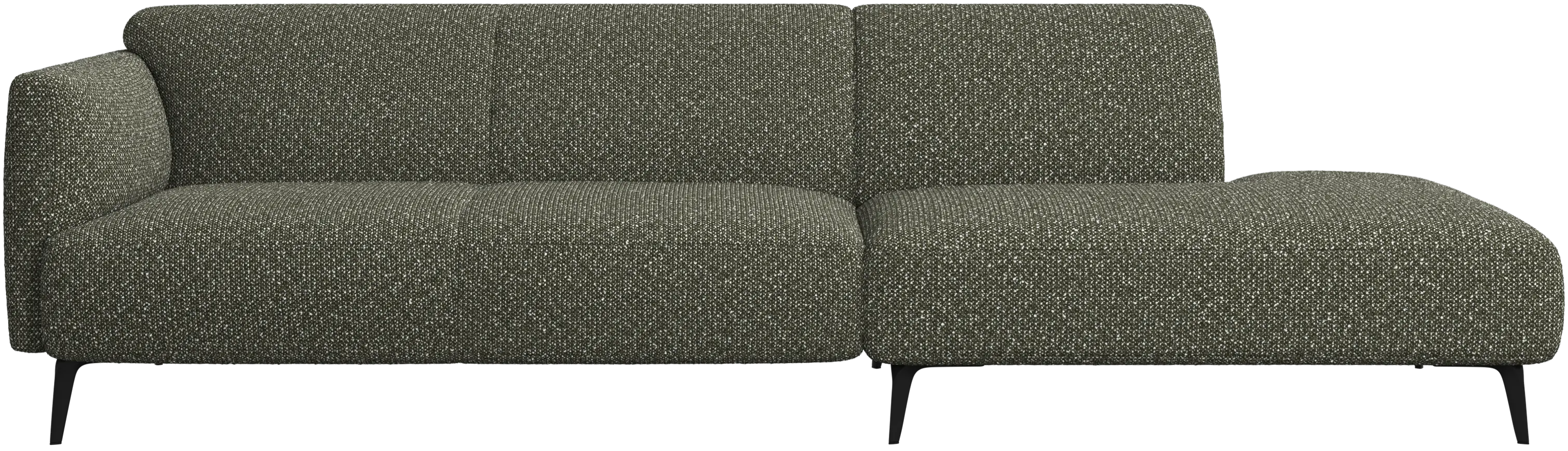 Modena sofa with lounging unit