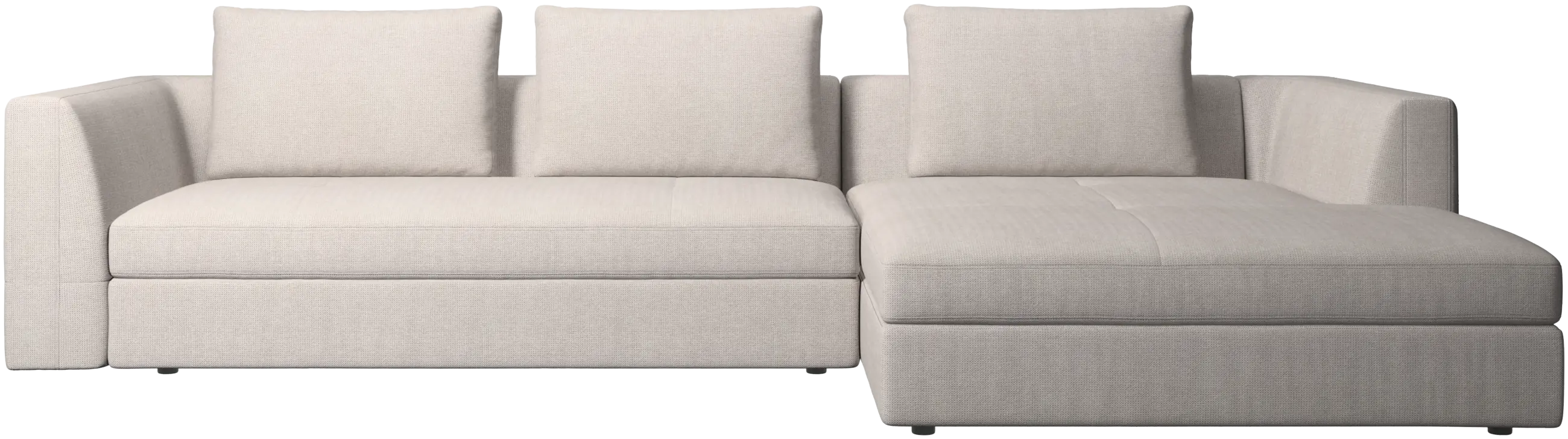 Bergamo sofa with resting unit