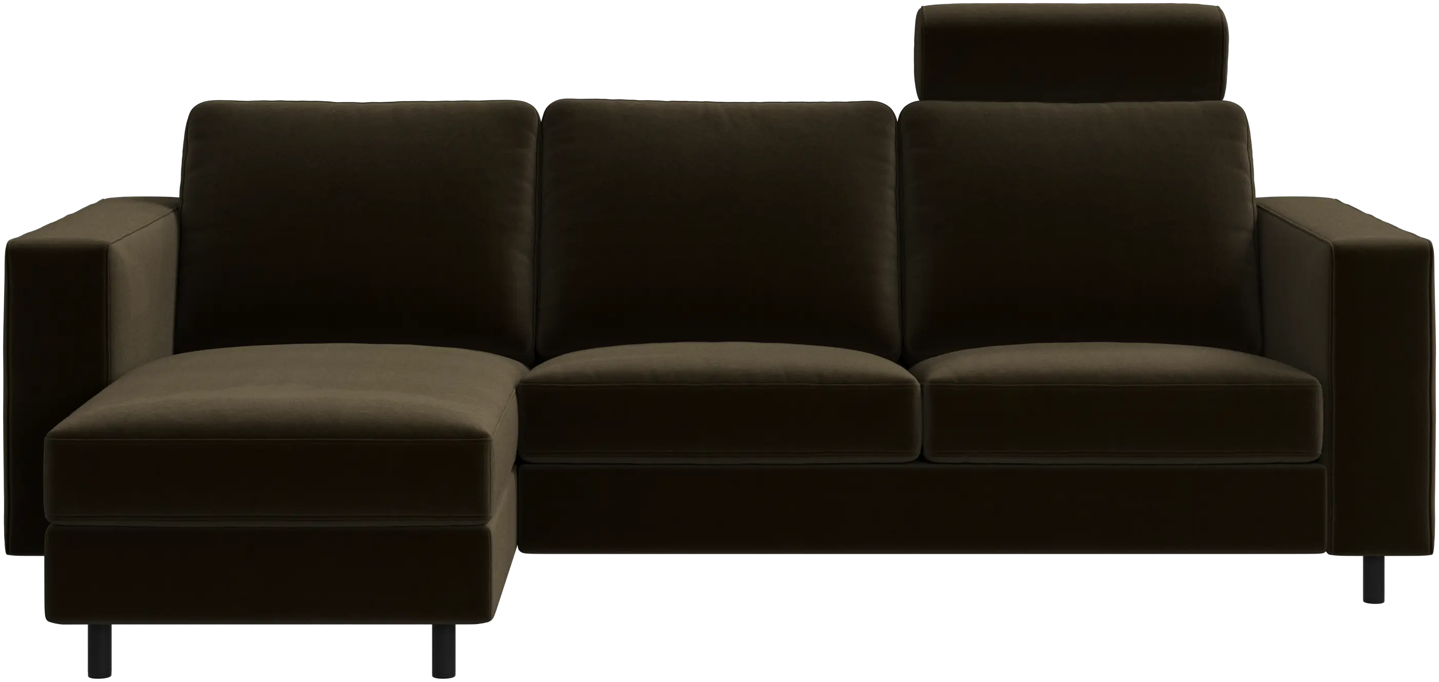 Sofá Indivi con módulo chaise-longue a la izquierda