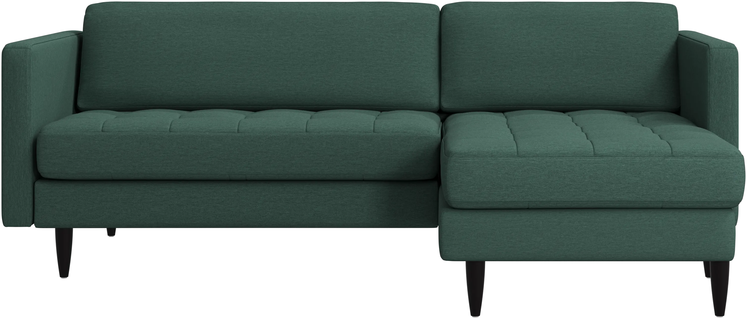 Osaka sofa with resting unit, tufted seat