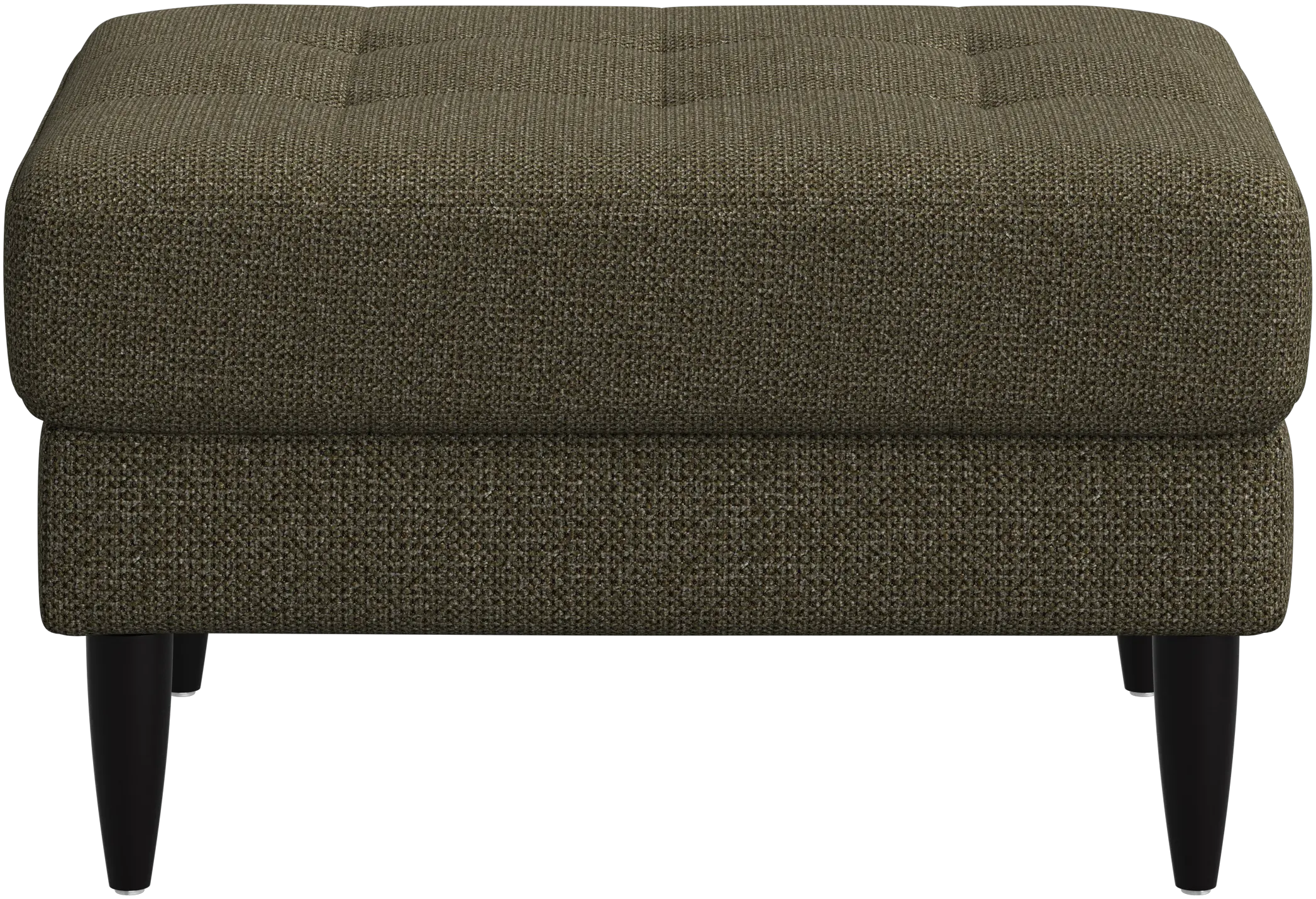 Osaka footstool, tufted seat