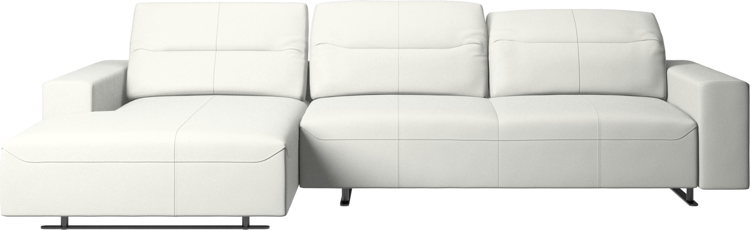 Hampton sedačka s nastaviteľnou opierkou, oddychový modul a úložný priestor na oboch stranách