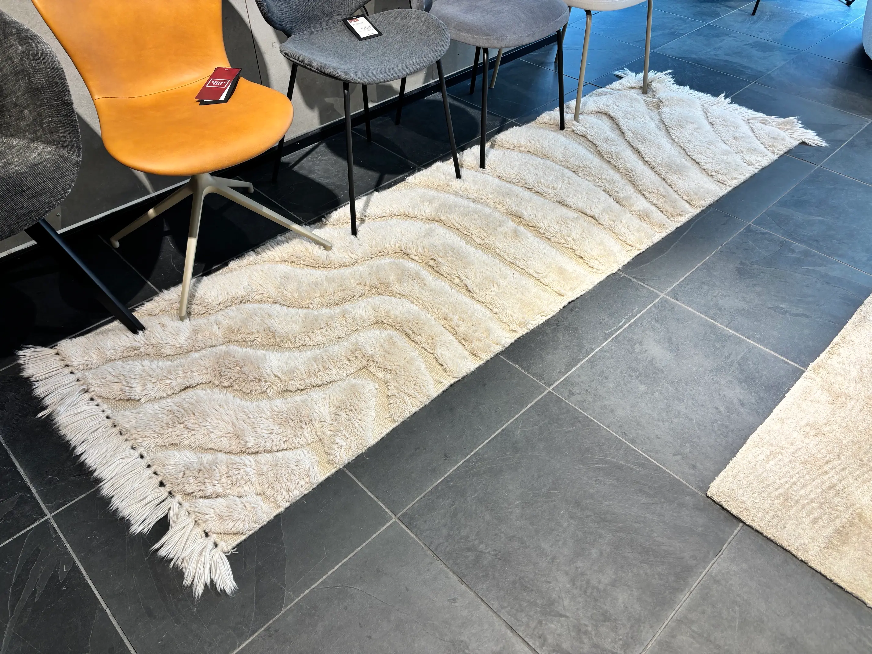 Rugs FORM RUNNER - Cream