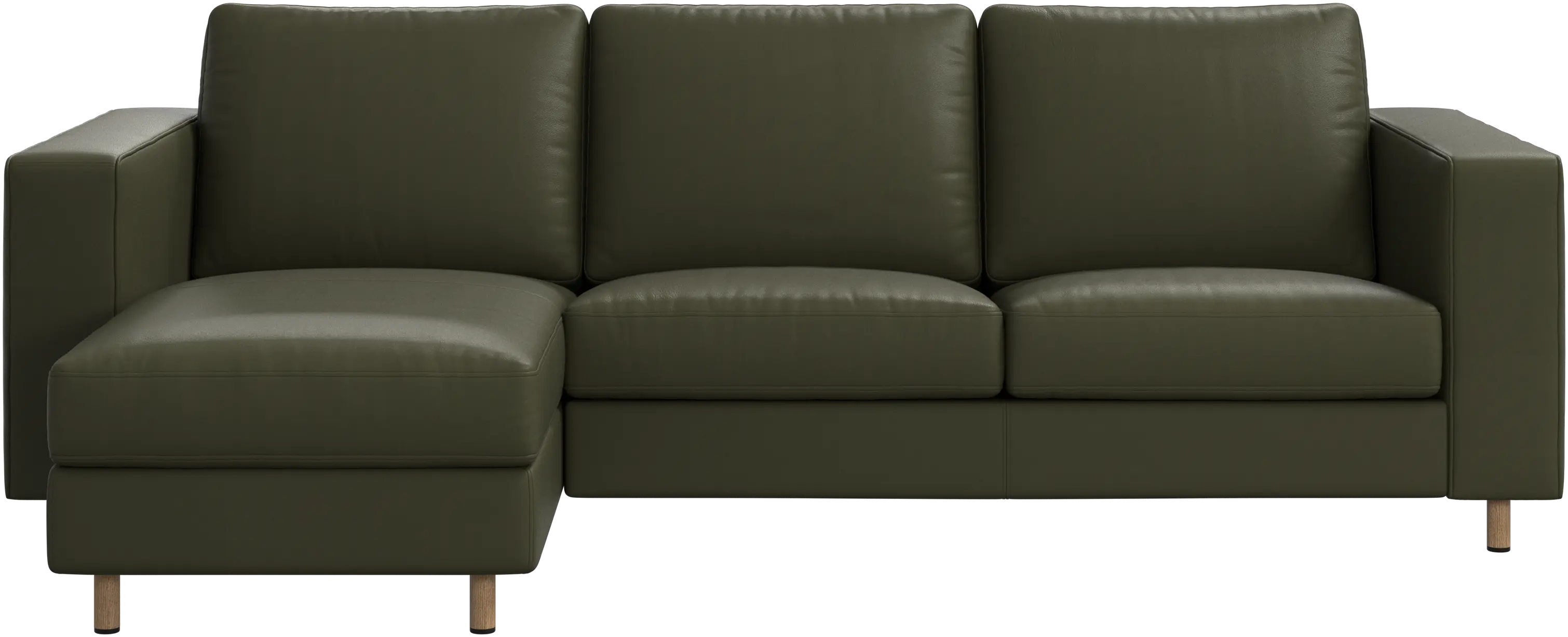 Indivi sofa with chaise longue left