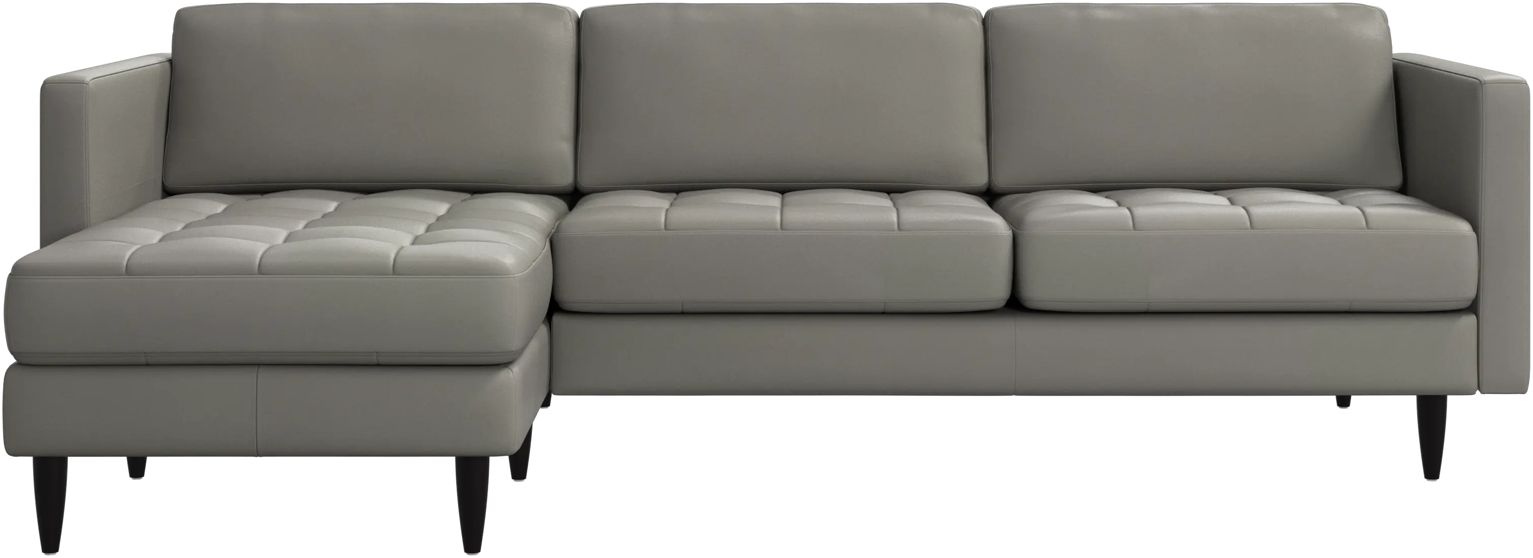 Osaka sofa with resting unit, tufted seat