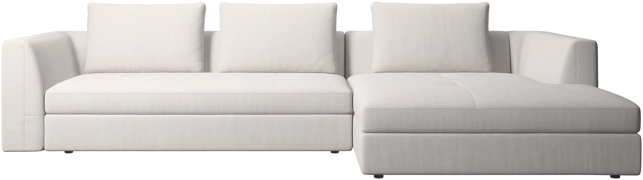 Bergamo sofa with resting unit