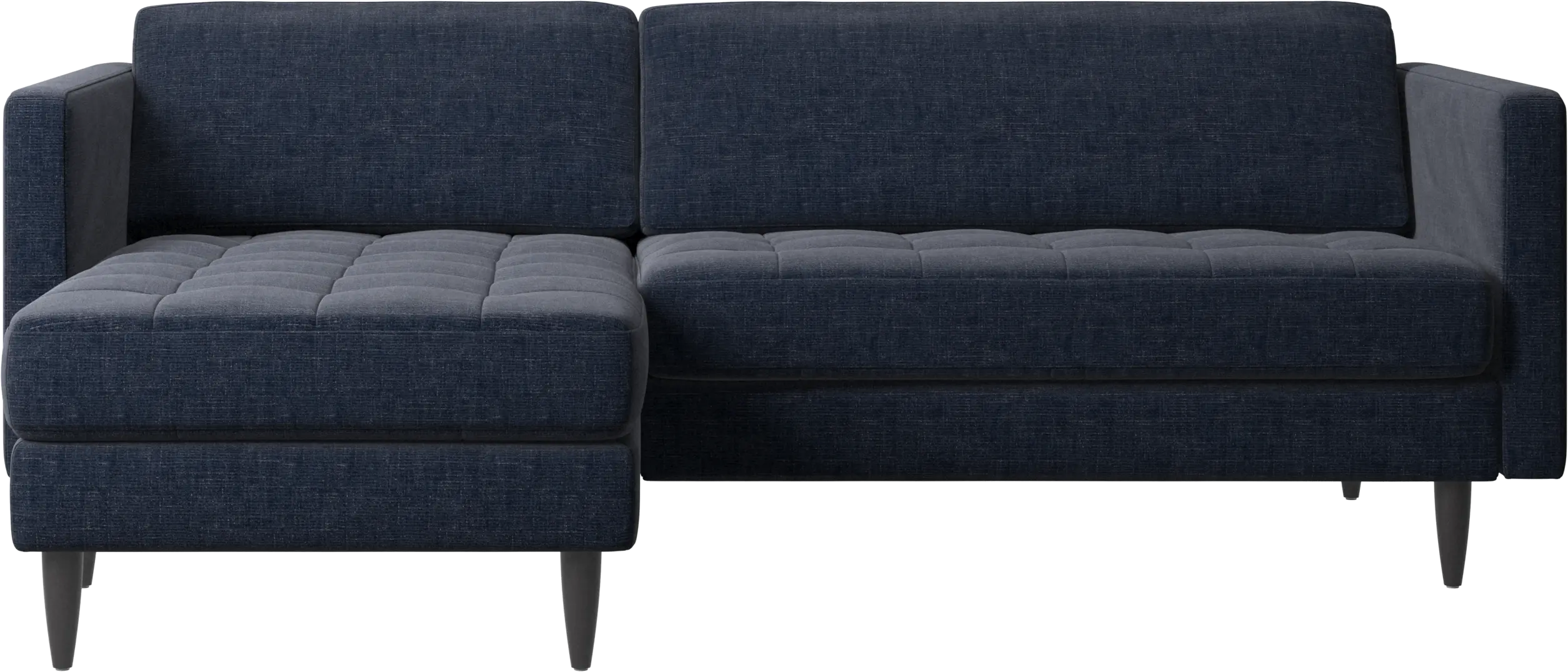 Osaka sofa with resting unit, tufted seat