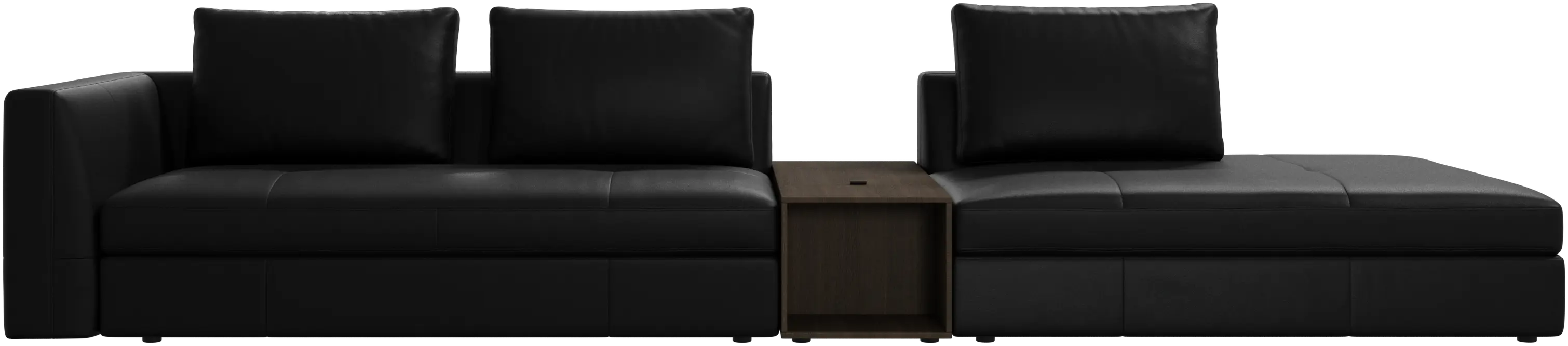 Bergamo 3 seater lounge sofa with storage