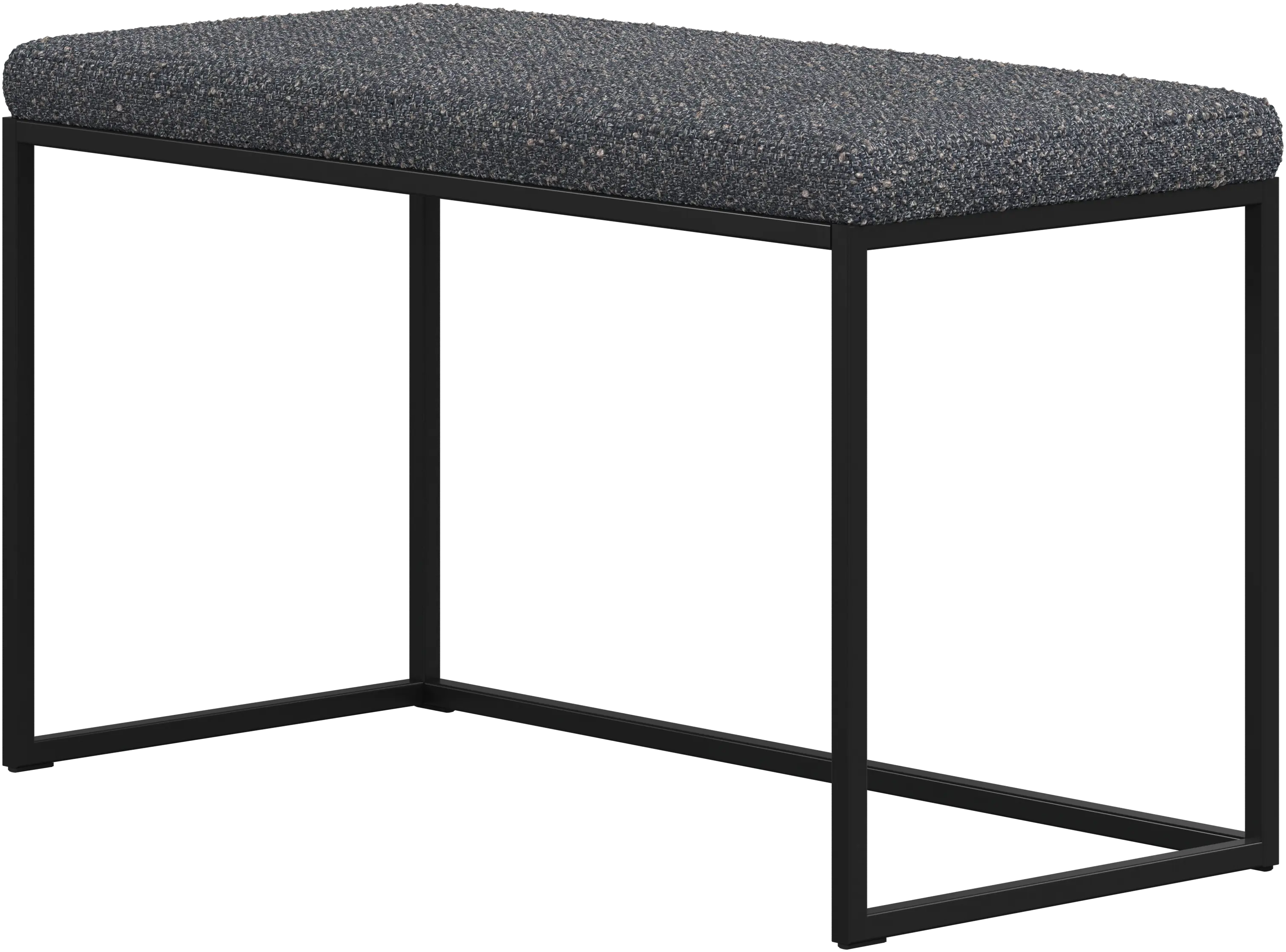 London small bench with cushion