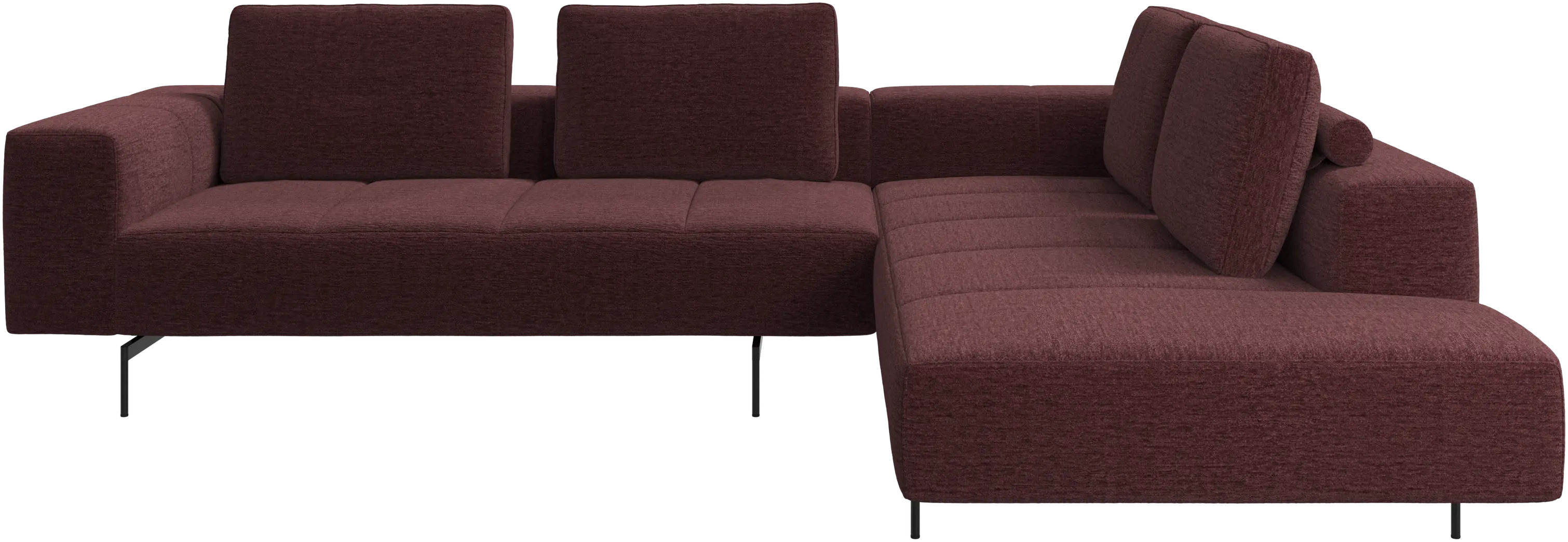 Sofá de canto Amsterdam com módulo de descanso