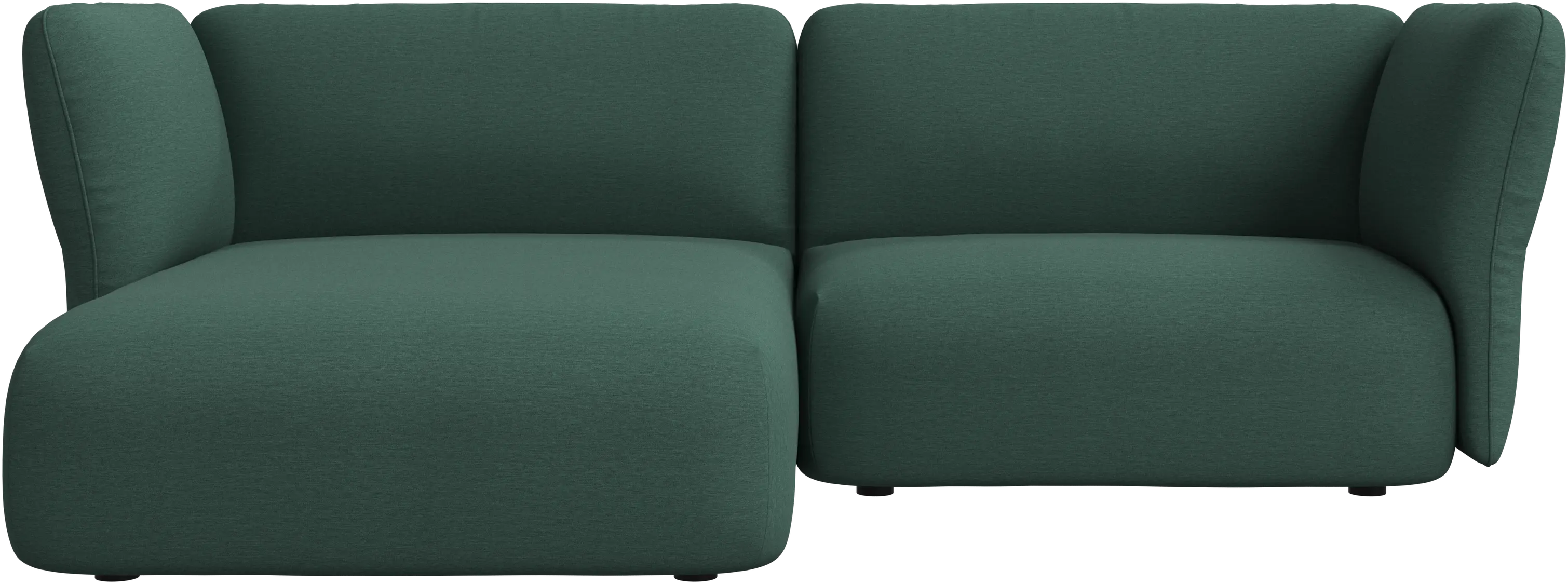 Paraggi 1.5-seater with chaise longue left