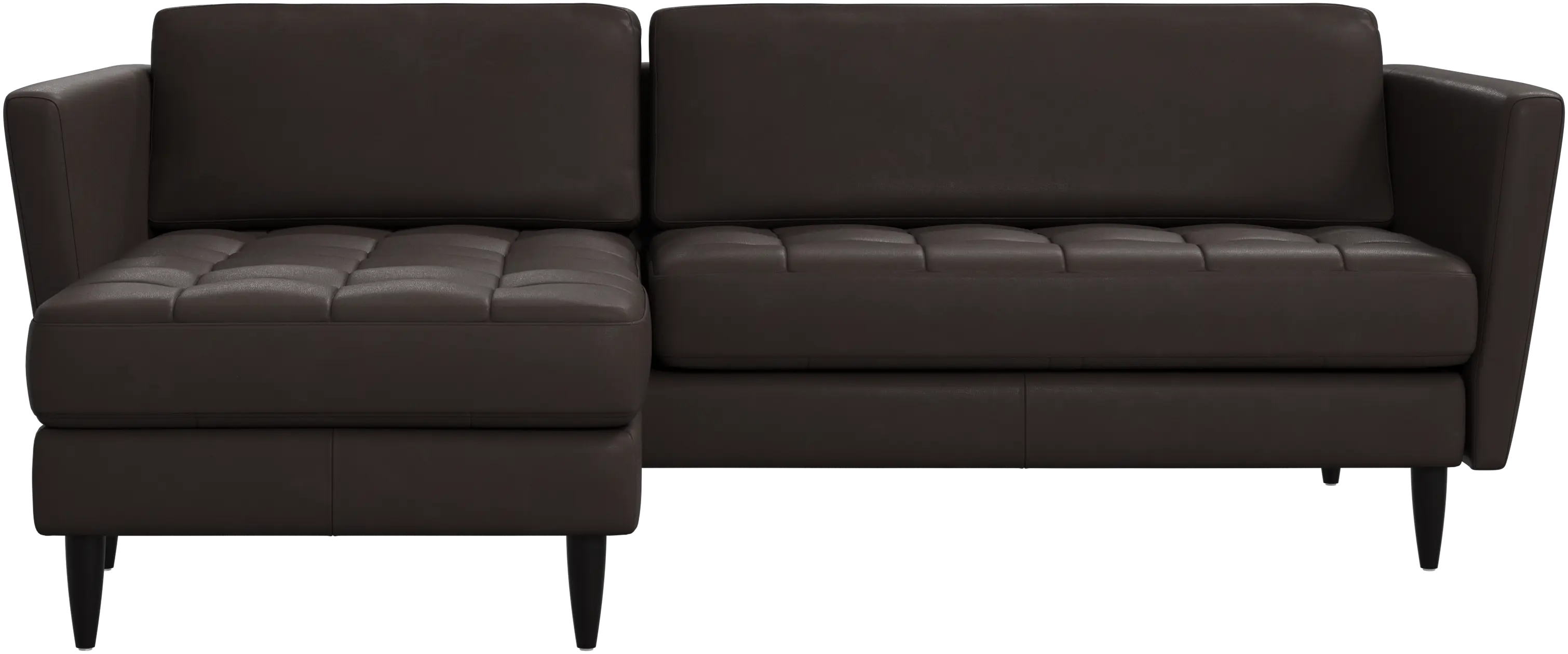 Osaka sofa with resting unit, tufted seat