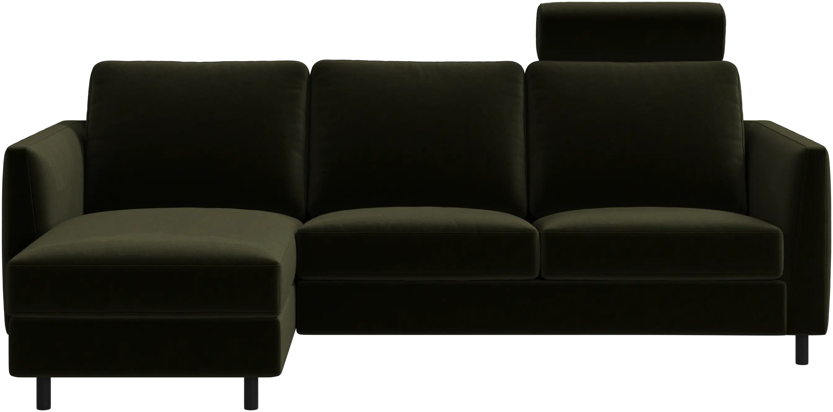 Indivi zitbank met chaise longue links