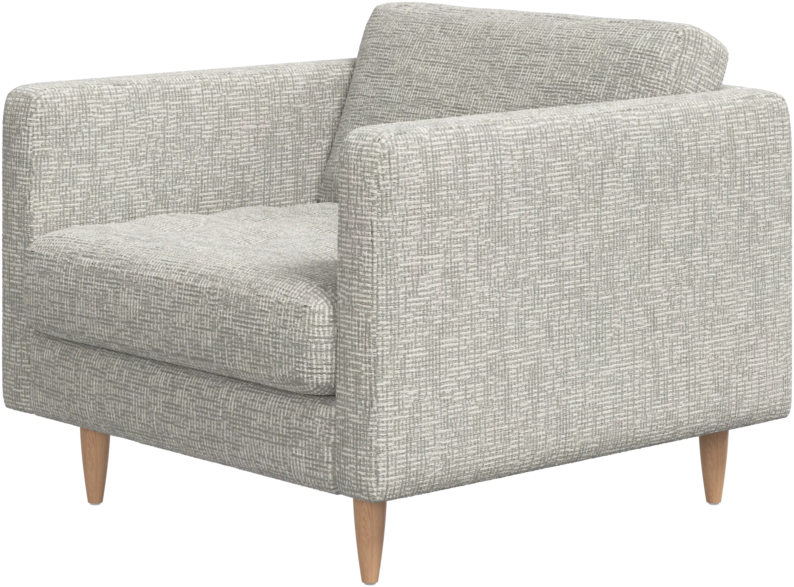 Osaka chair, tufted seat
