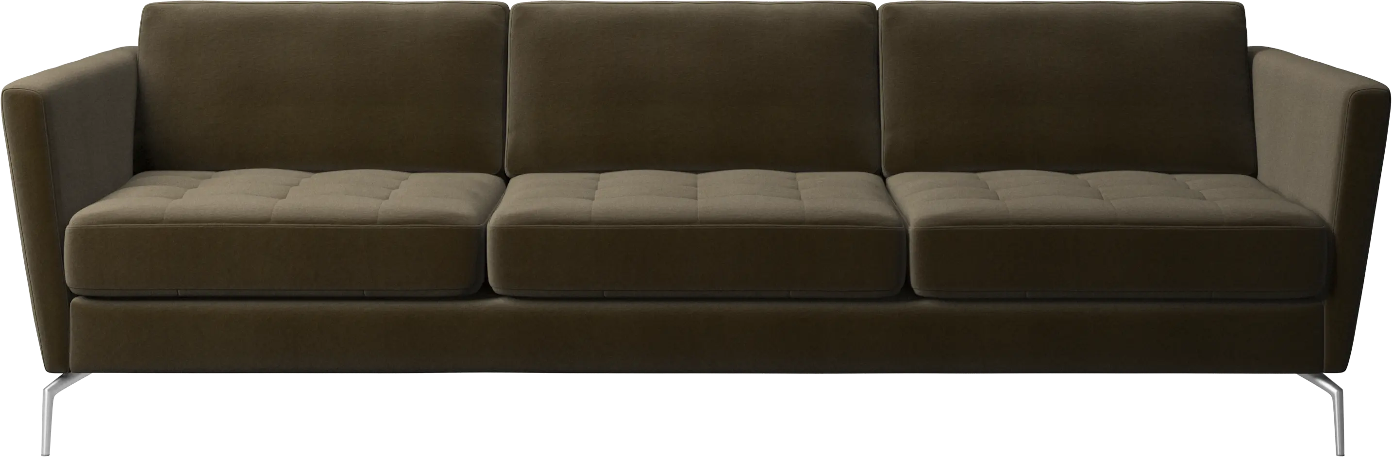 Osaka sofa, tufted seat