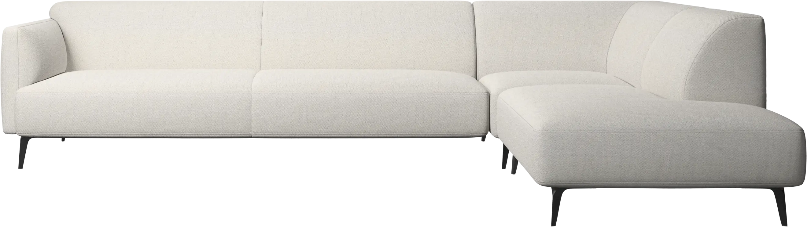 Modena corner sofa with lounging unit