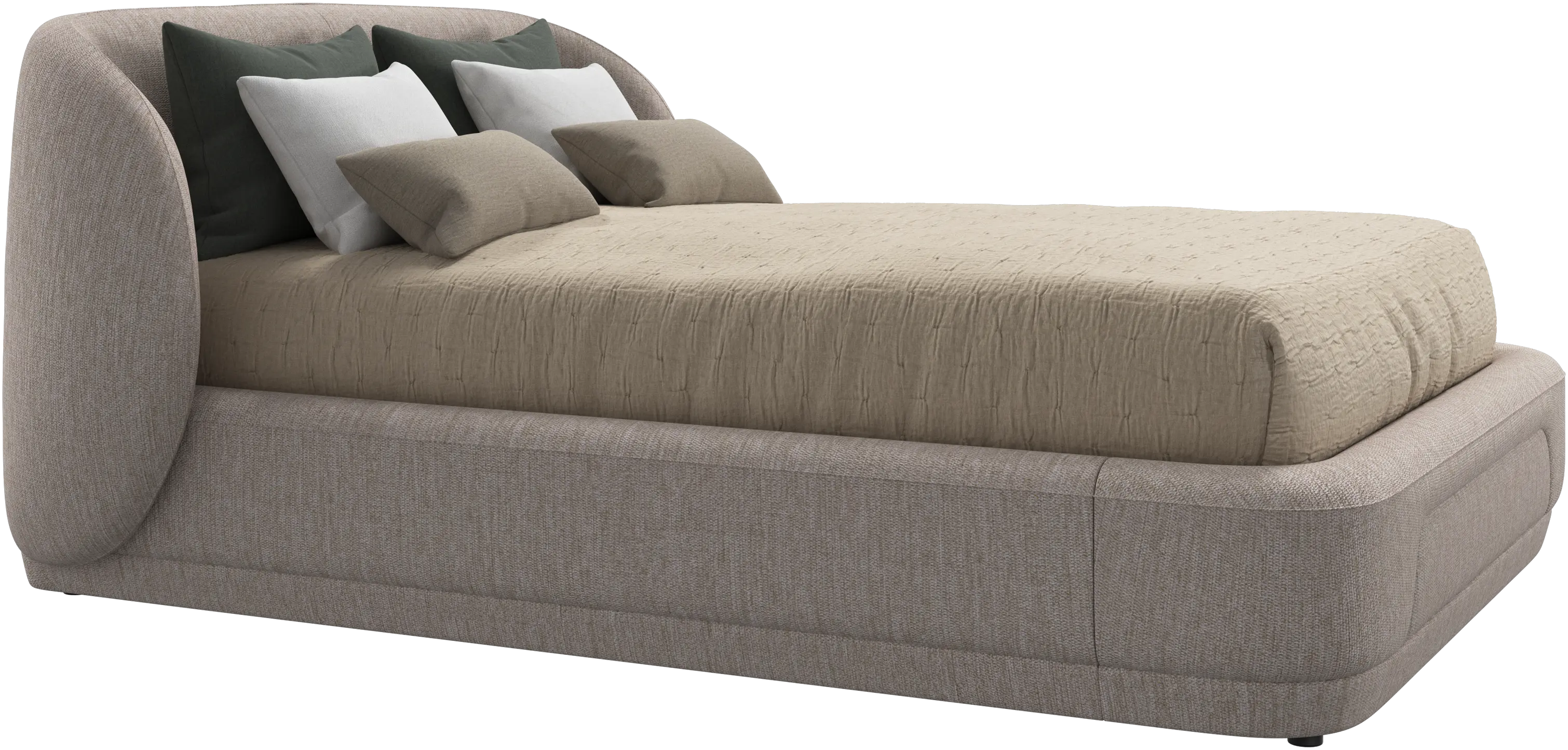 Bolzano bed with slats - W140xL200cm
