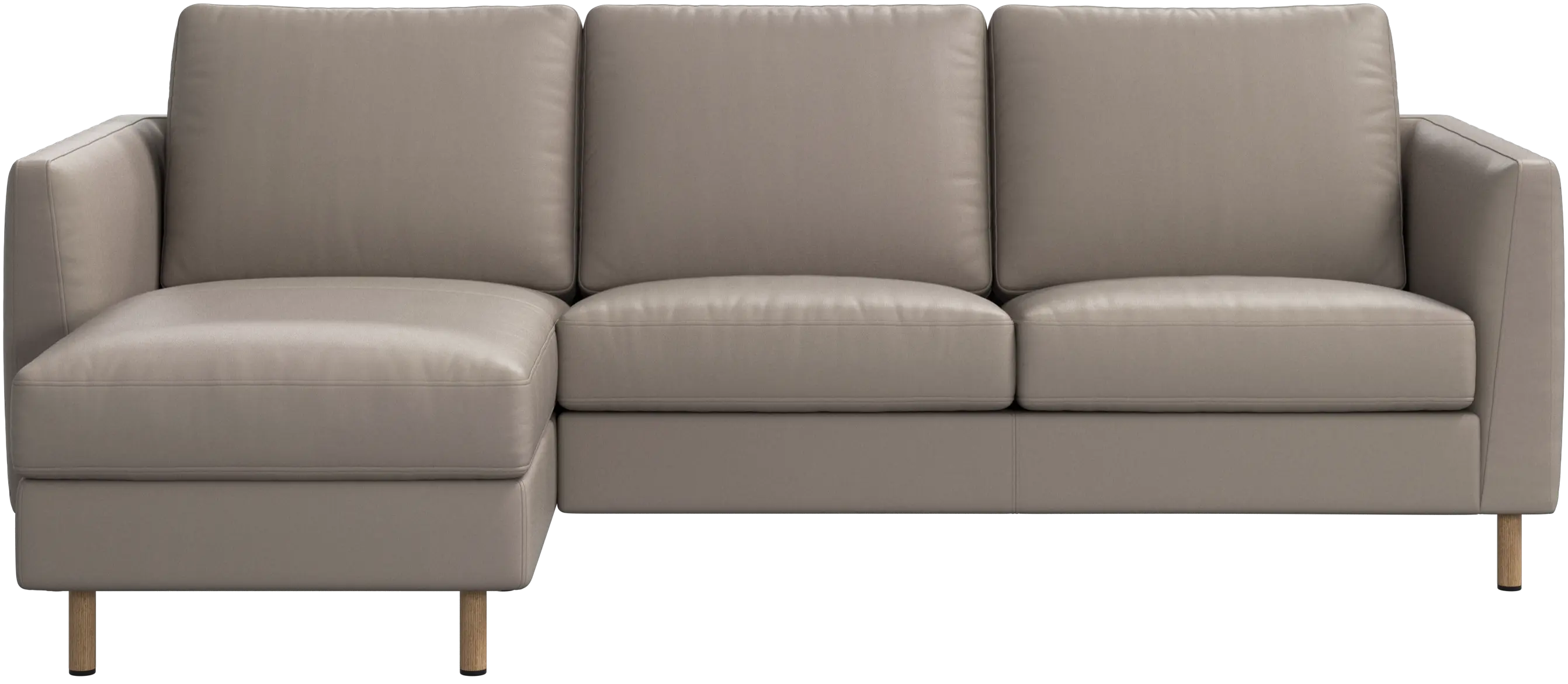 Indivi sofa with chaise longue left