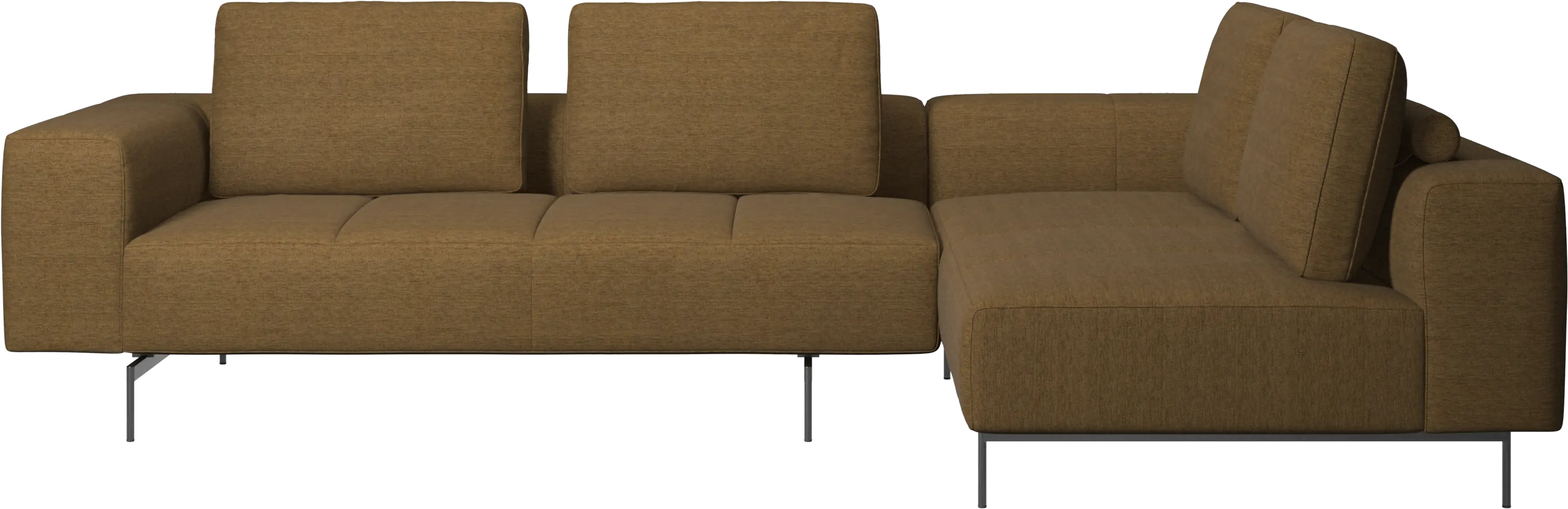 Amsterdam corner sofa with lounging unit