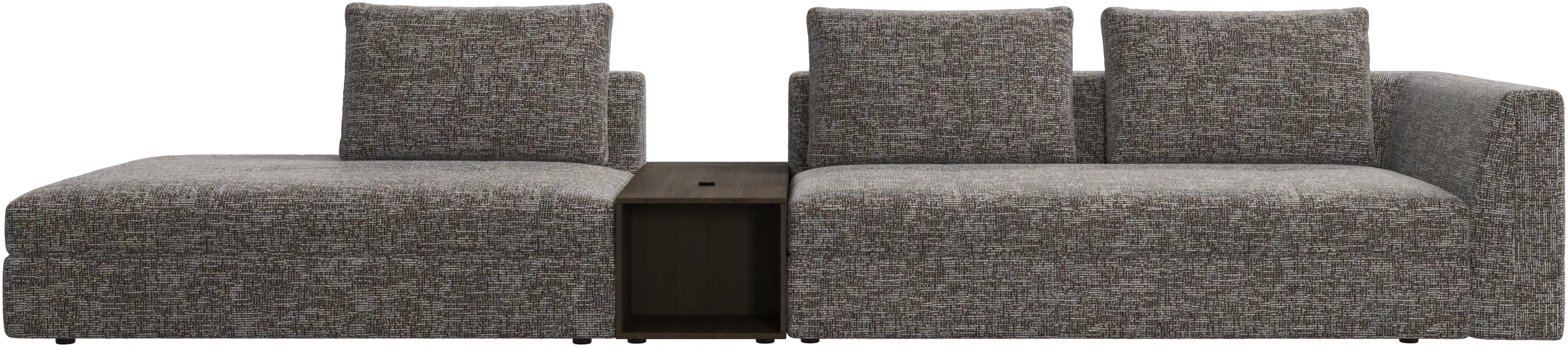 Bergamo 3 seater lounge sofa with storage