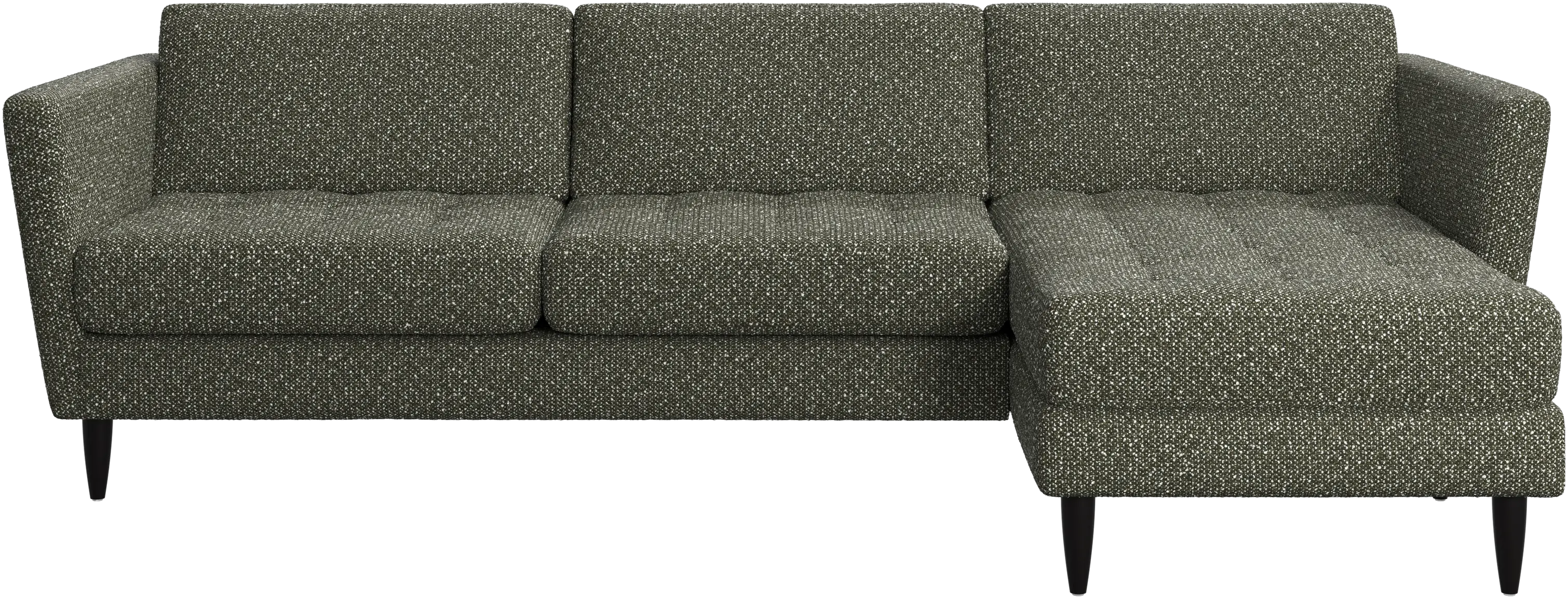 Osaka sofa with resting unit, tufted seat