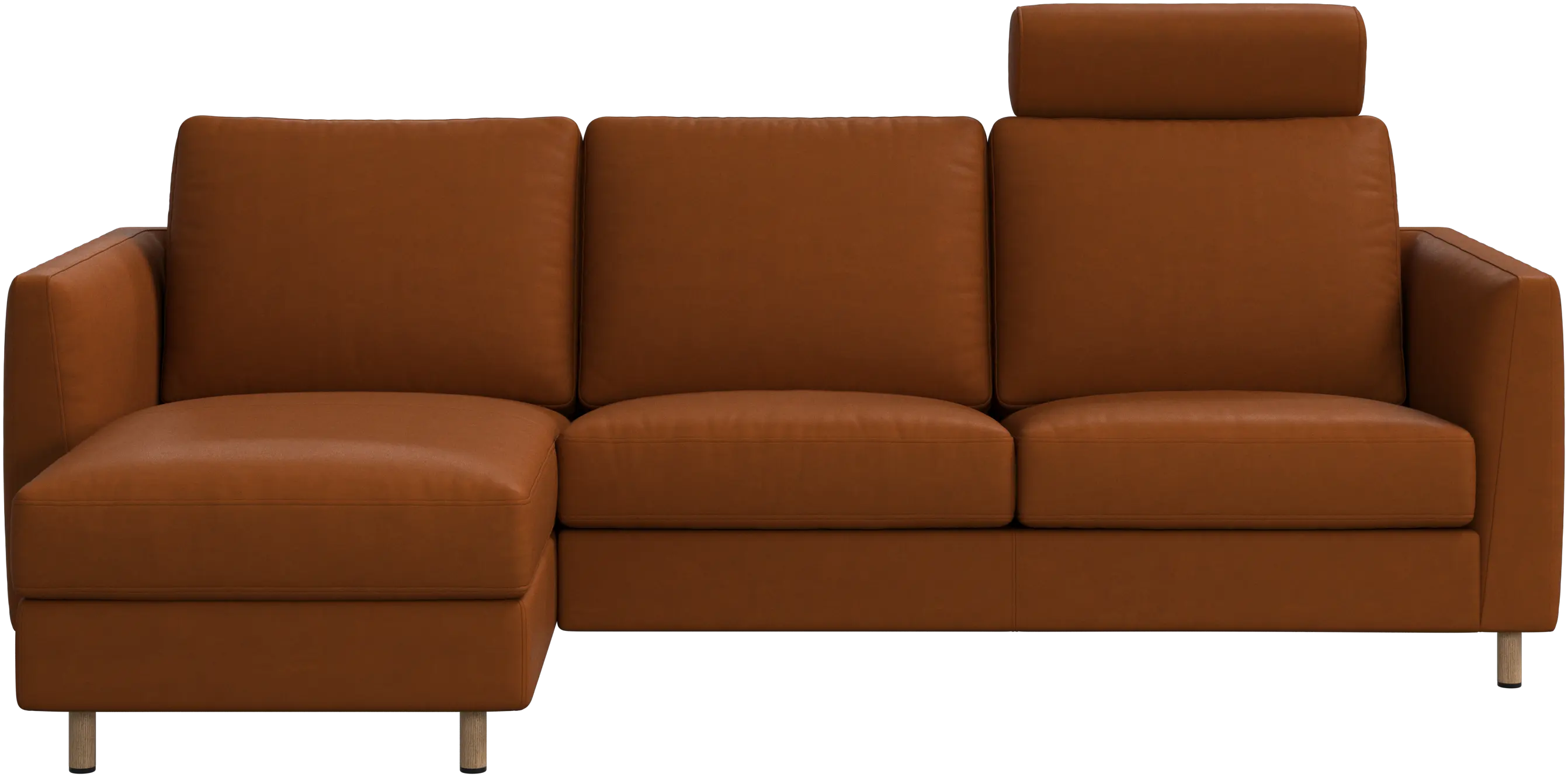 Indivi sofa with chaise longue left