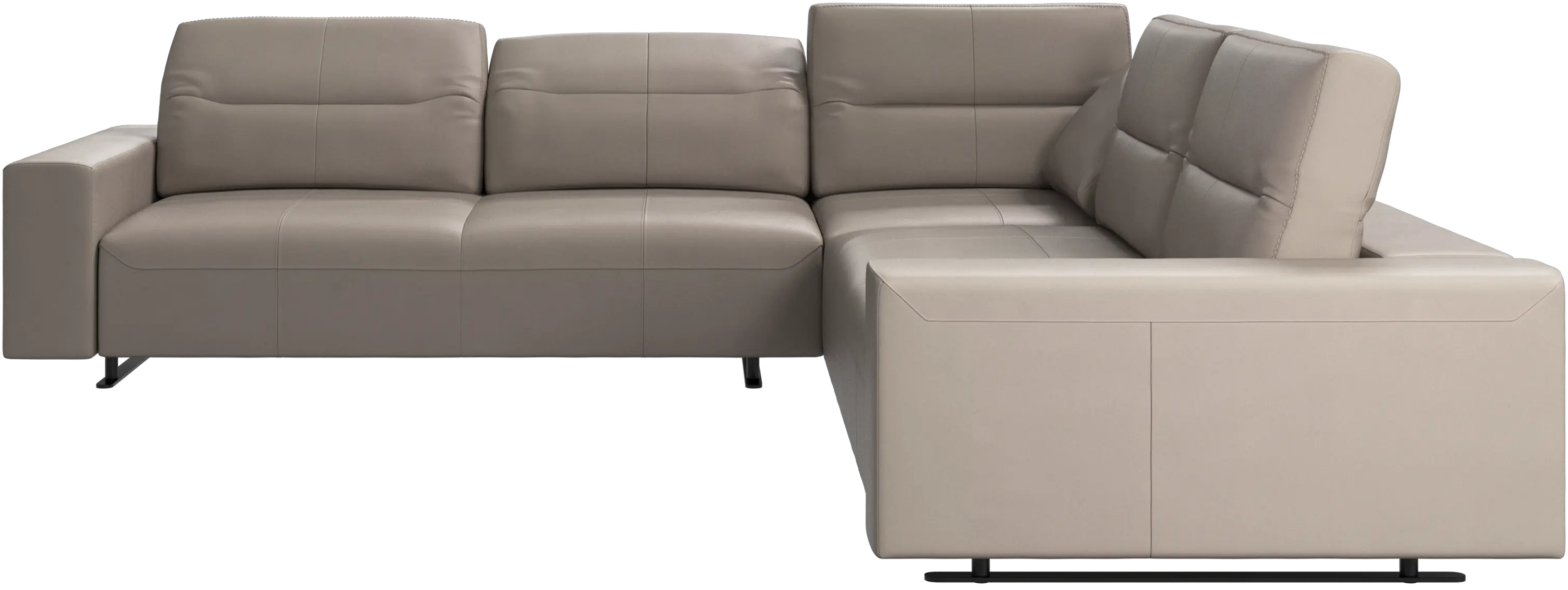 Sofá esquinero Hampton con respaldo ajustable