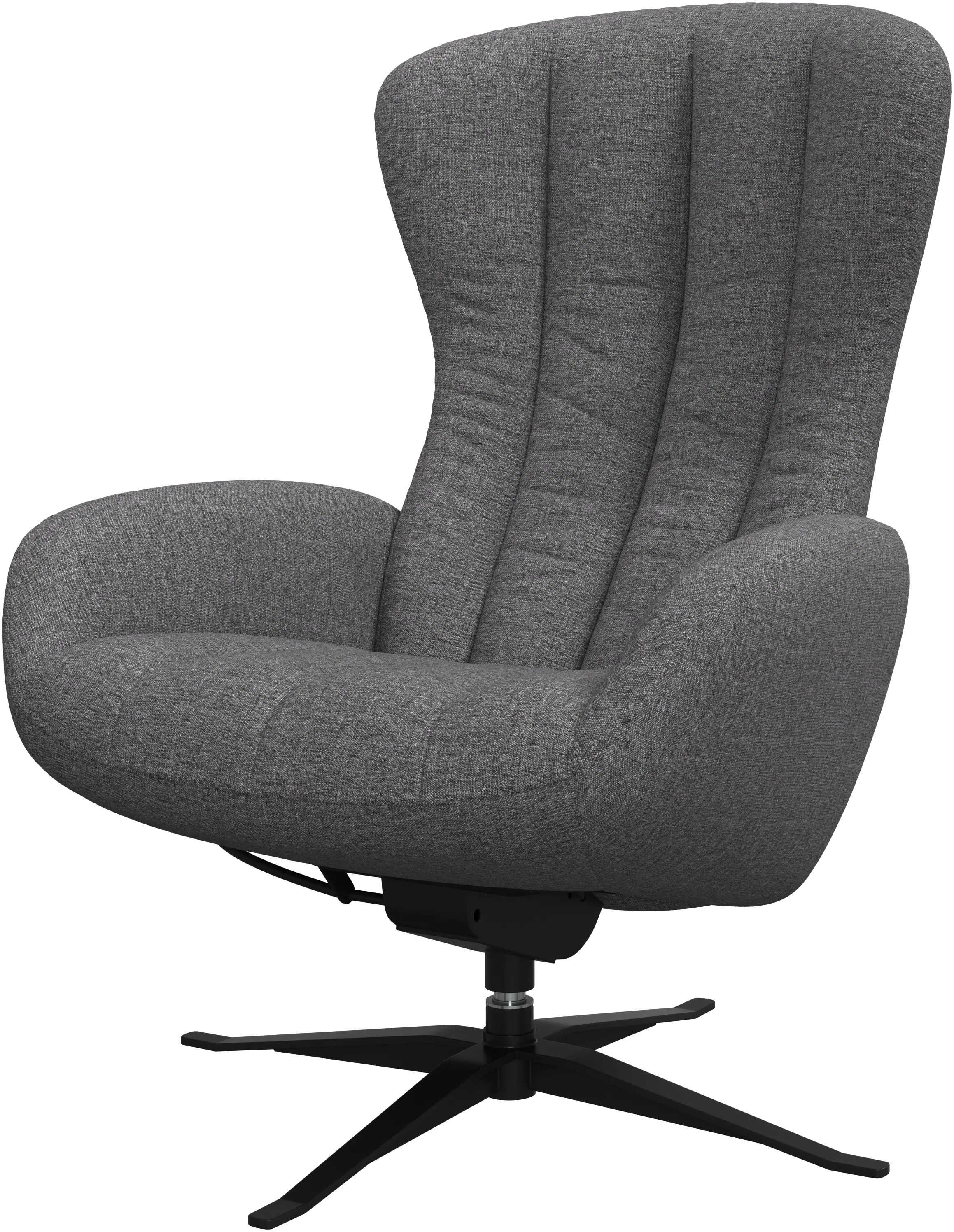 Tilburg living chair with tilt and swivel function