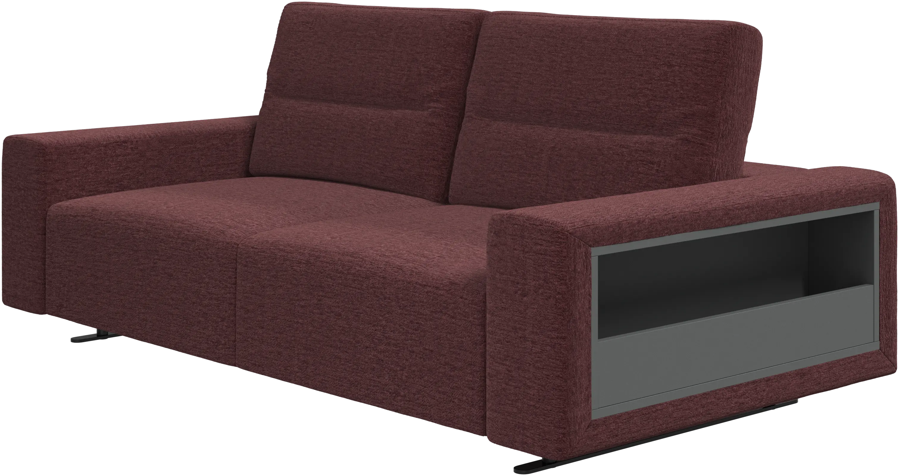 Hampton Sofa mit verstellbarer Rückenlehne und Stauraum auf der rechten Seite