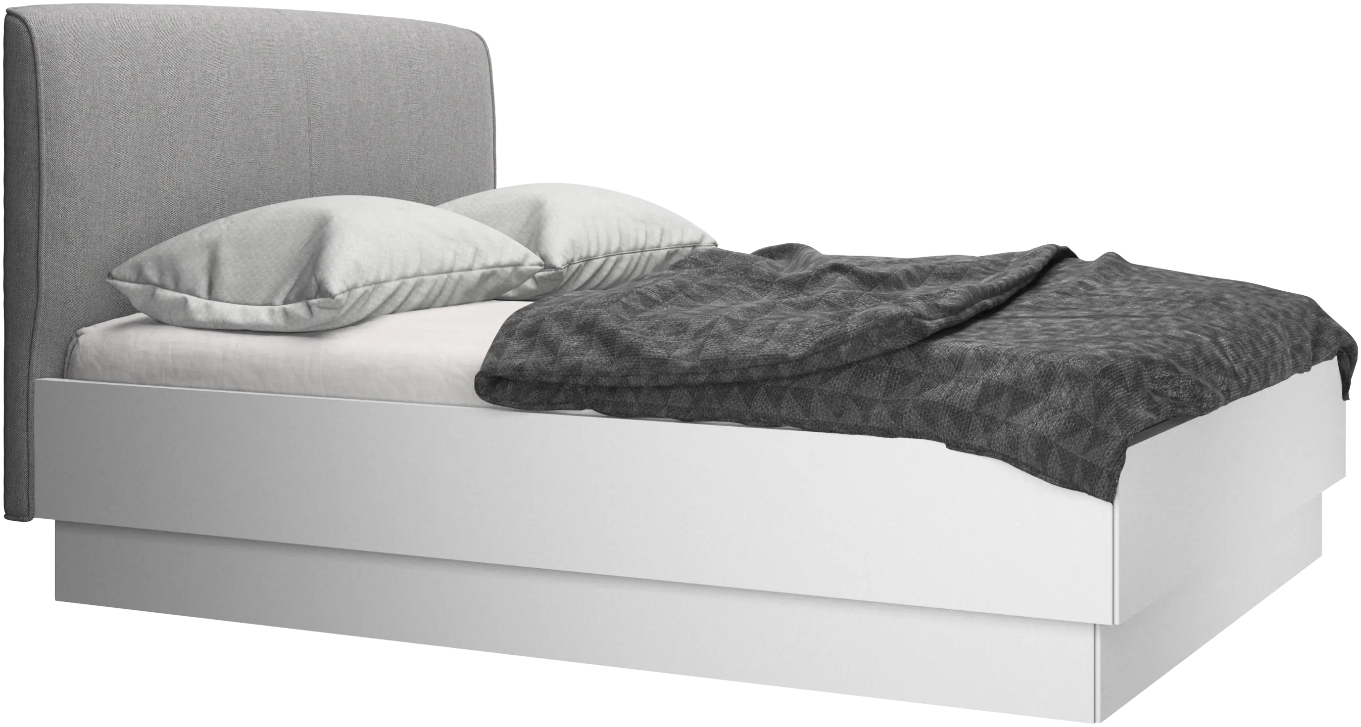 Houston, cama tapizada con almacenamiento