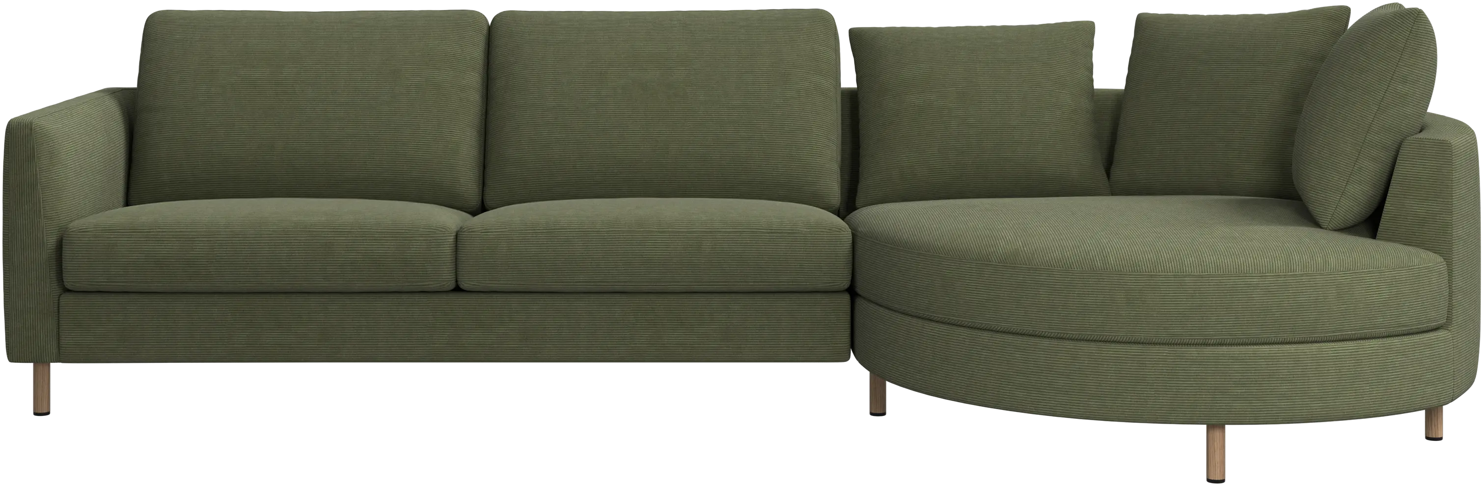 Sofa Indivi z szezlongiem po prawej stronie