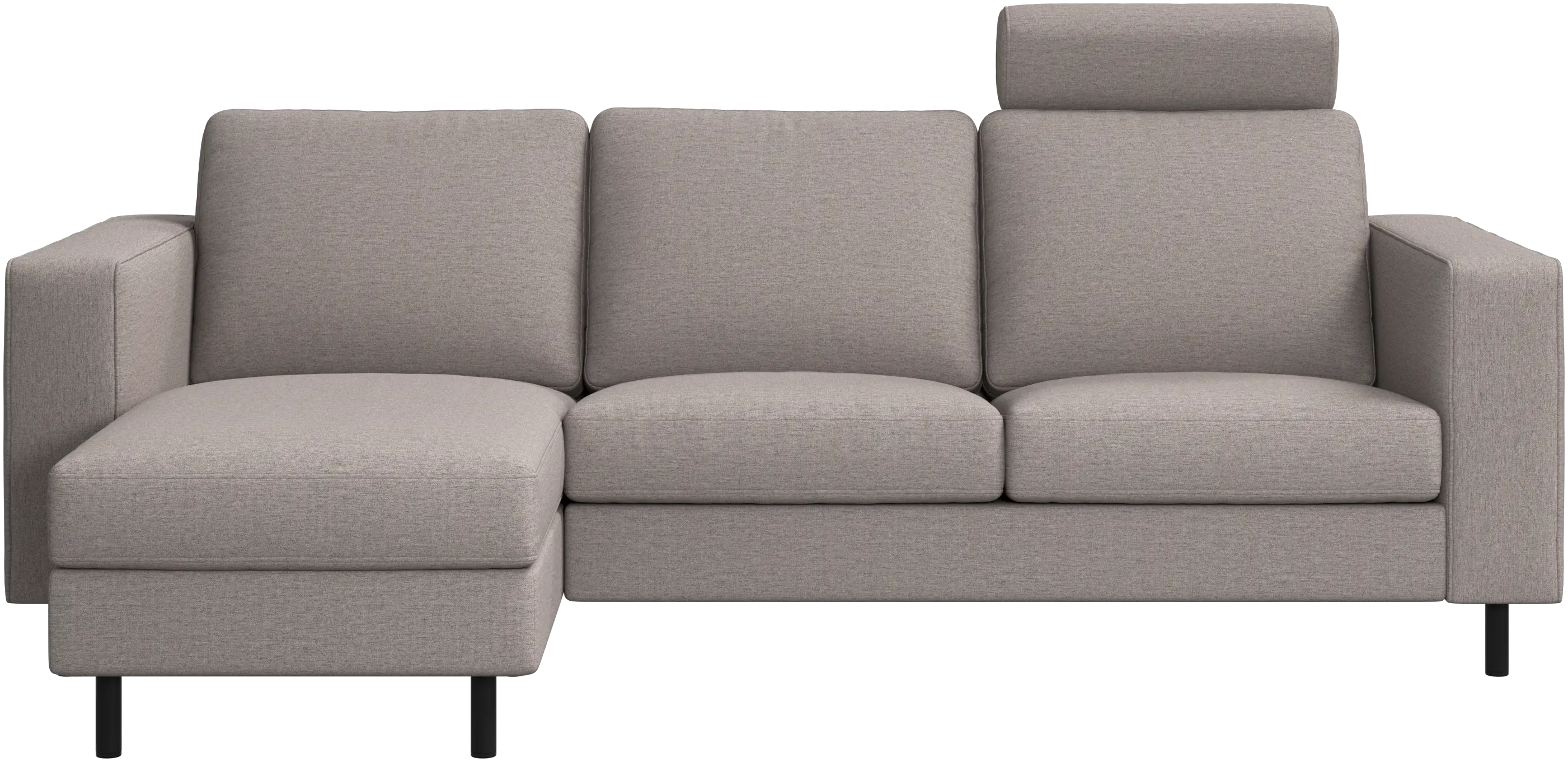 Indivi sofa with chaise longue left