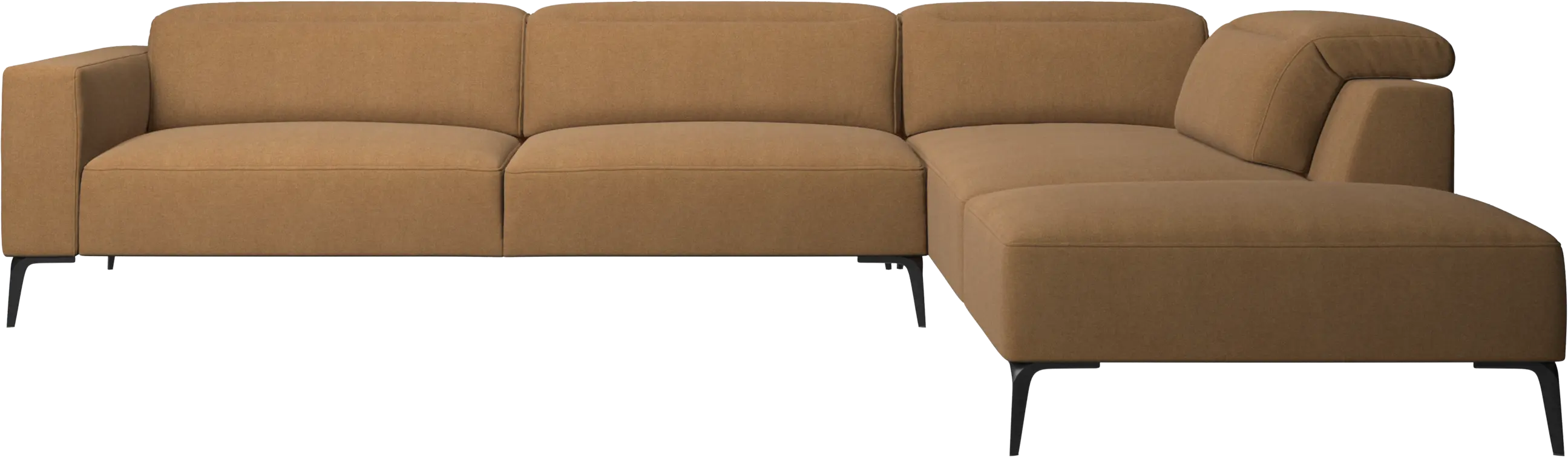 Zürich corner sofa with lounging unit
