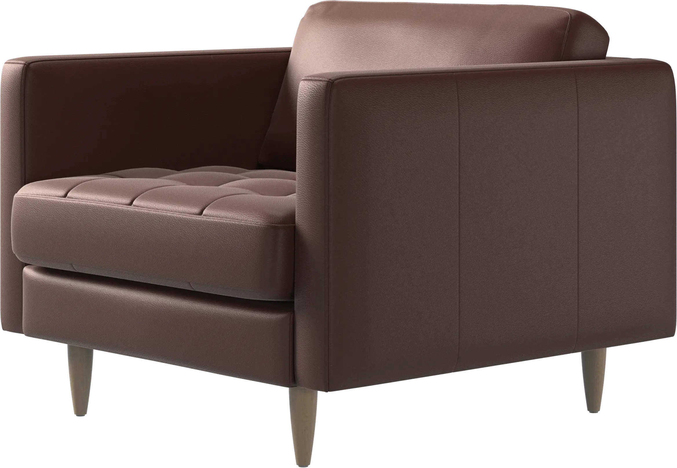 Osaka chair, tufted seat