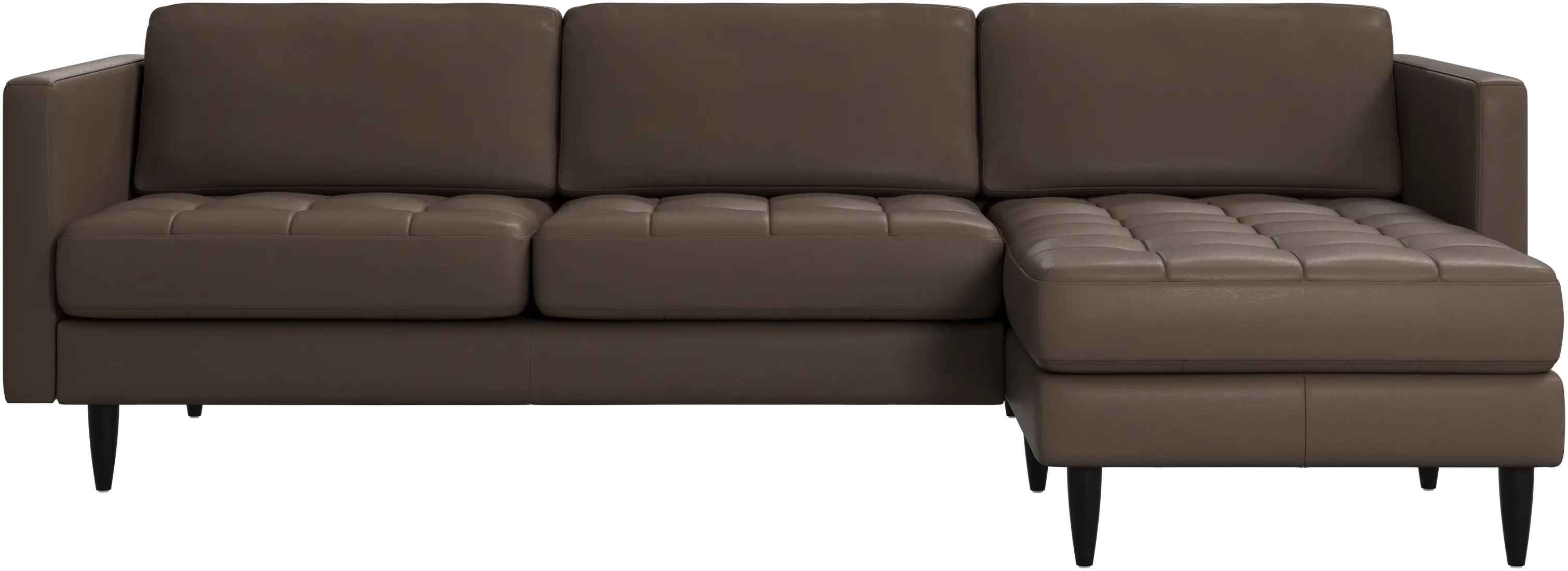 Osaka sofa with resting unit, tufted seat