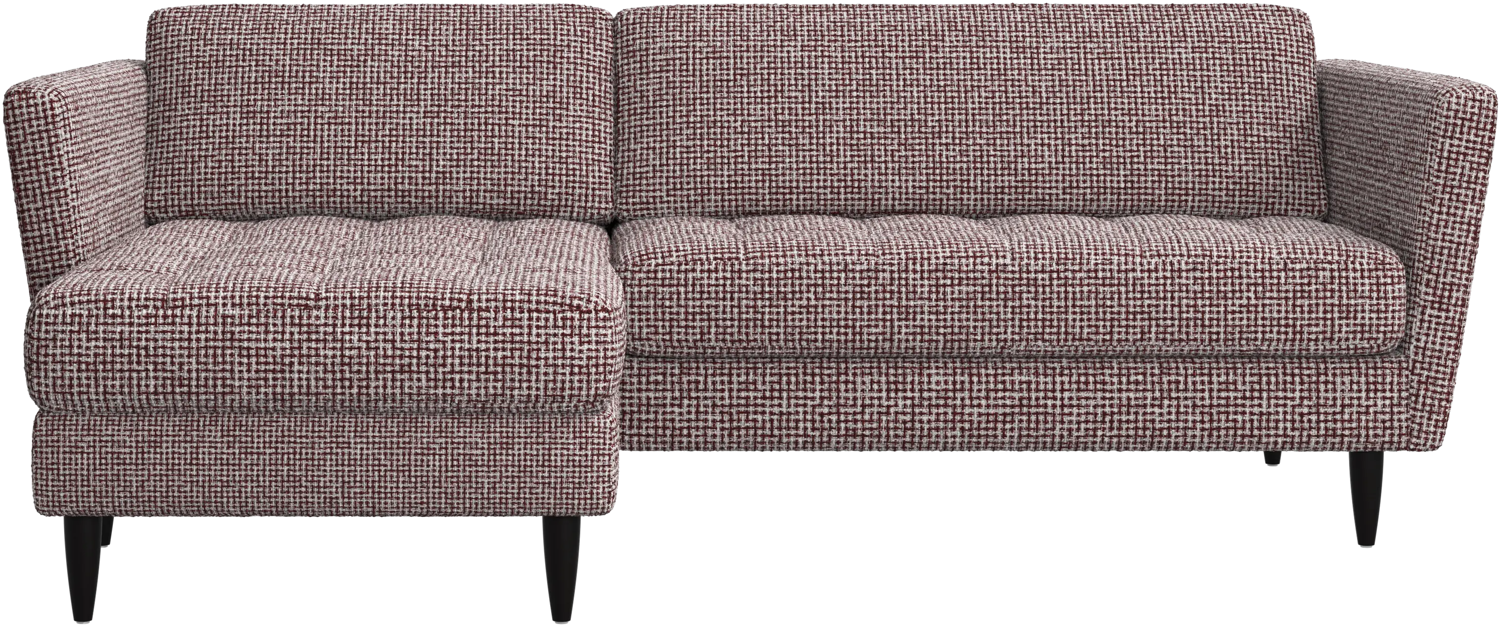 Osaka sofa with resting unit, tufted seat
